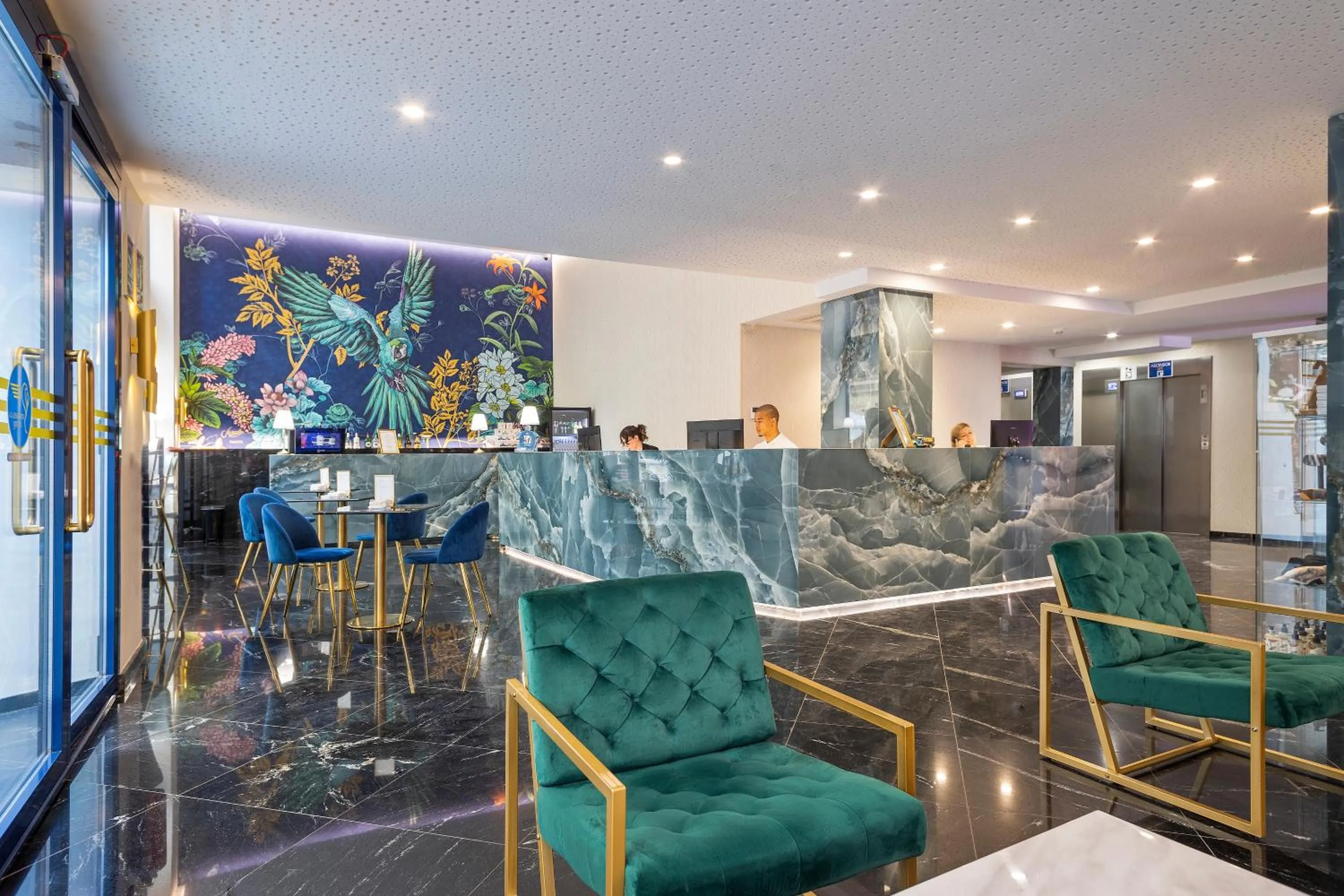 Lobby or reception in Venecia Plaza Centro