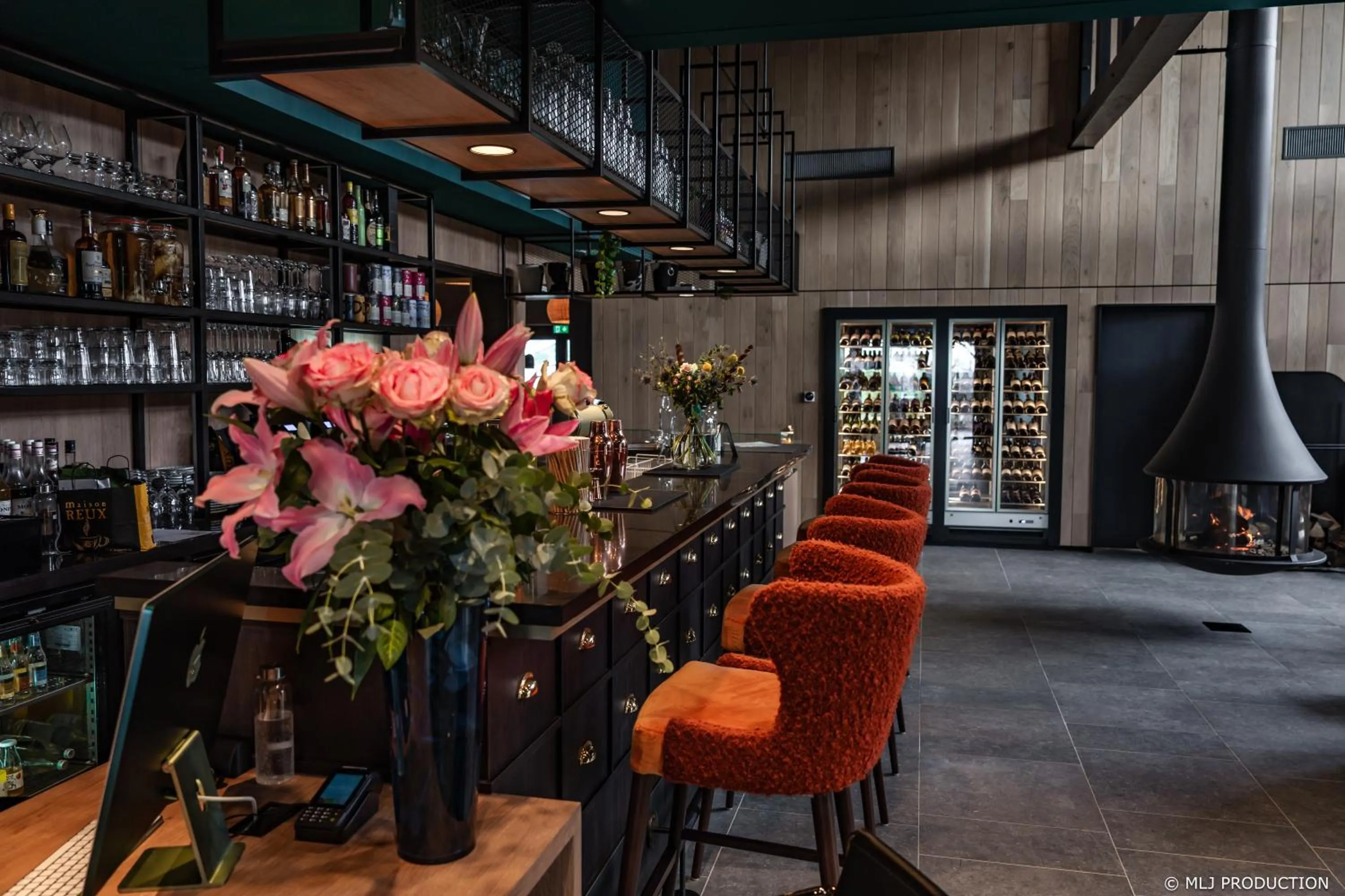 Lounge or bar in Les Hauts de Kerano