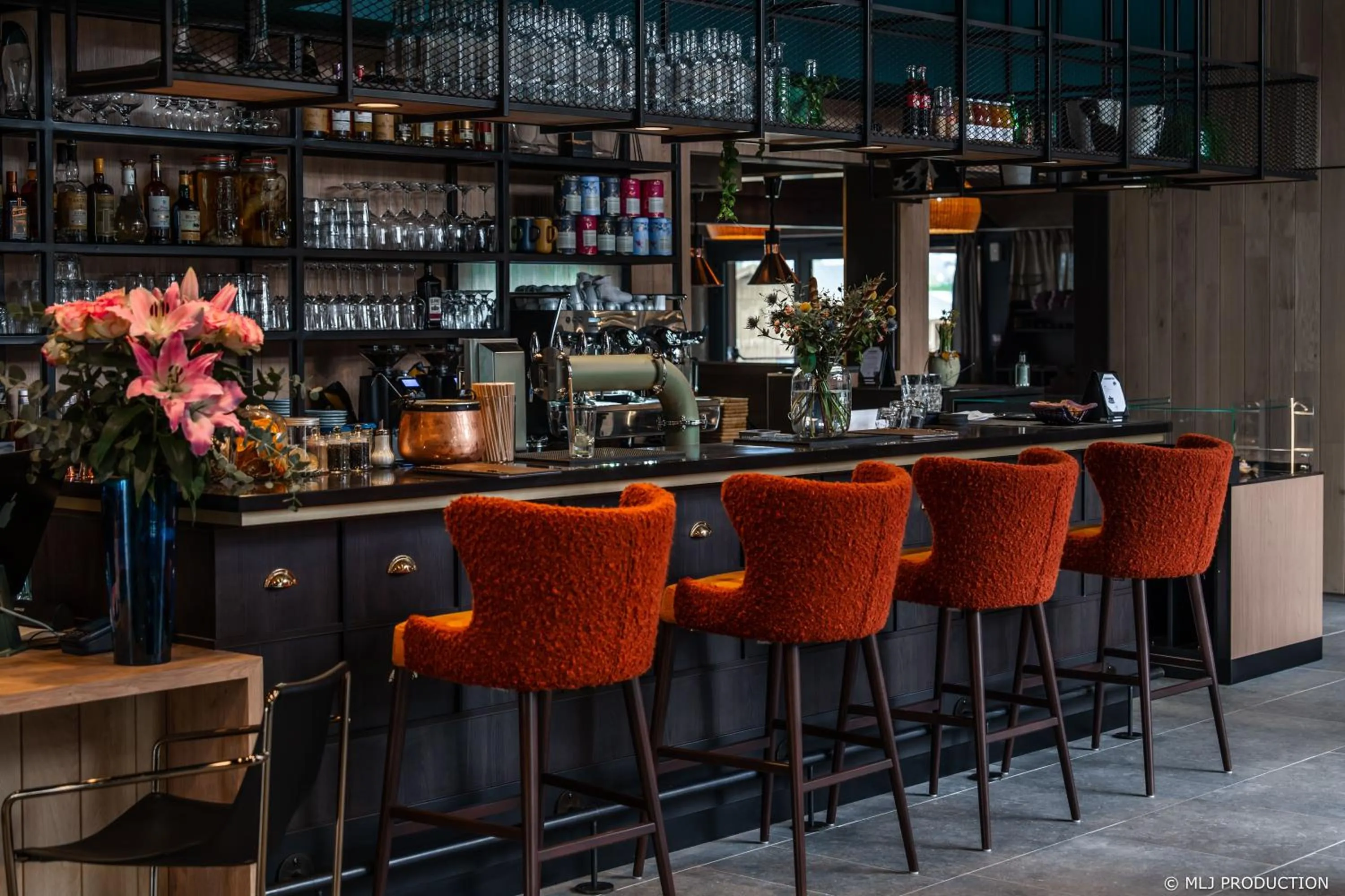 Lounge or bar in Les Hauts de Kerano