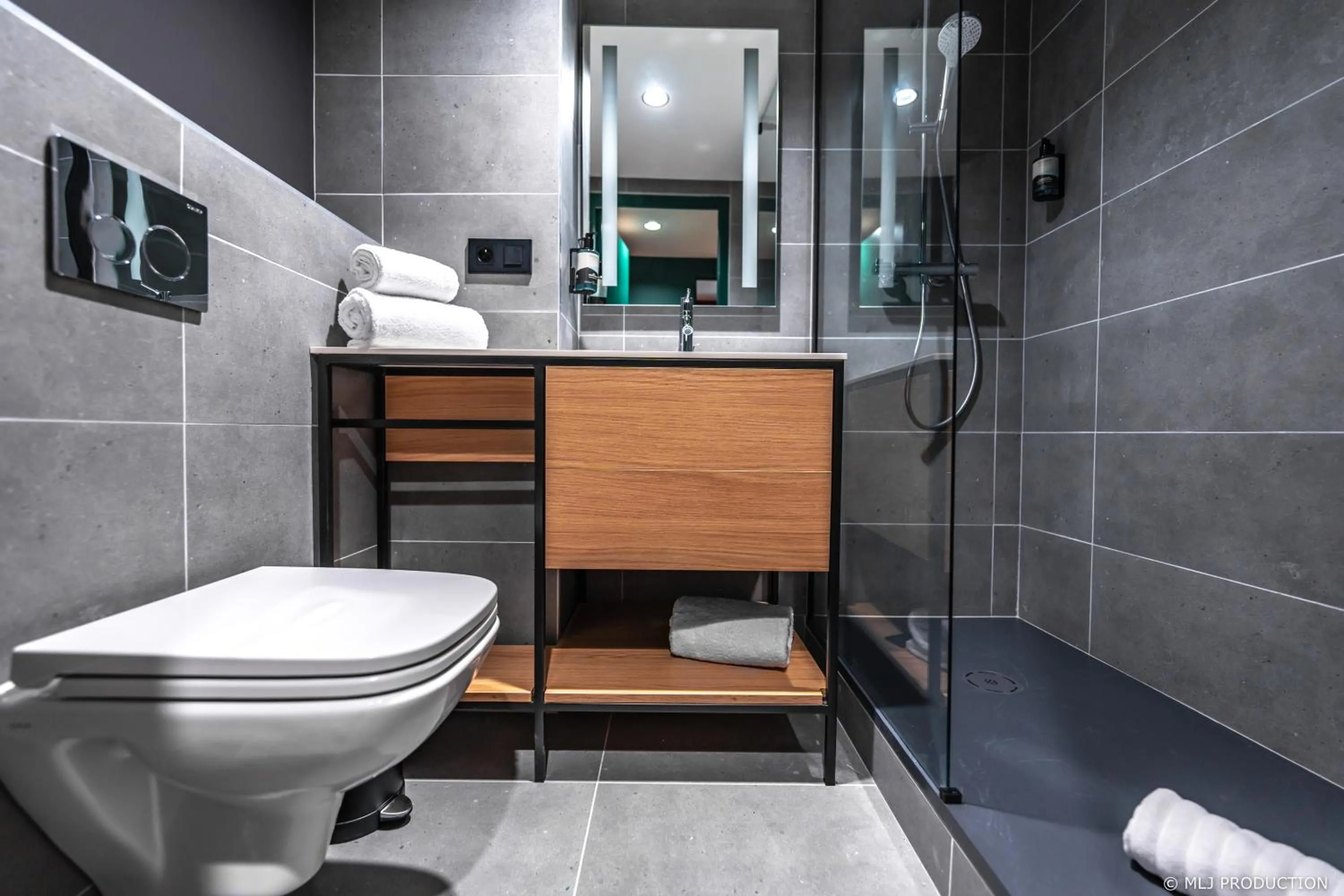 Toilet in Les Hauts de Kerano