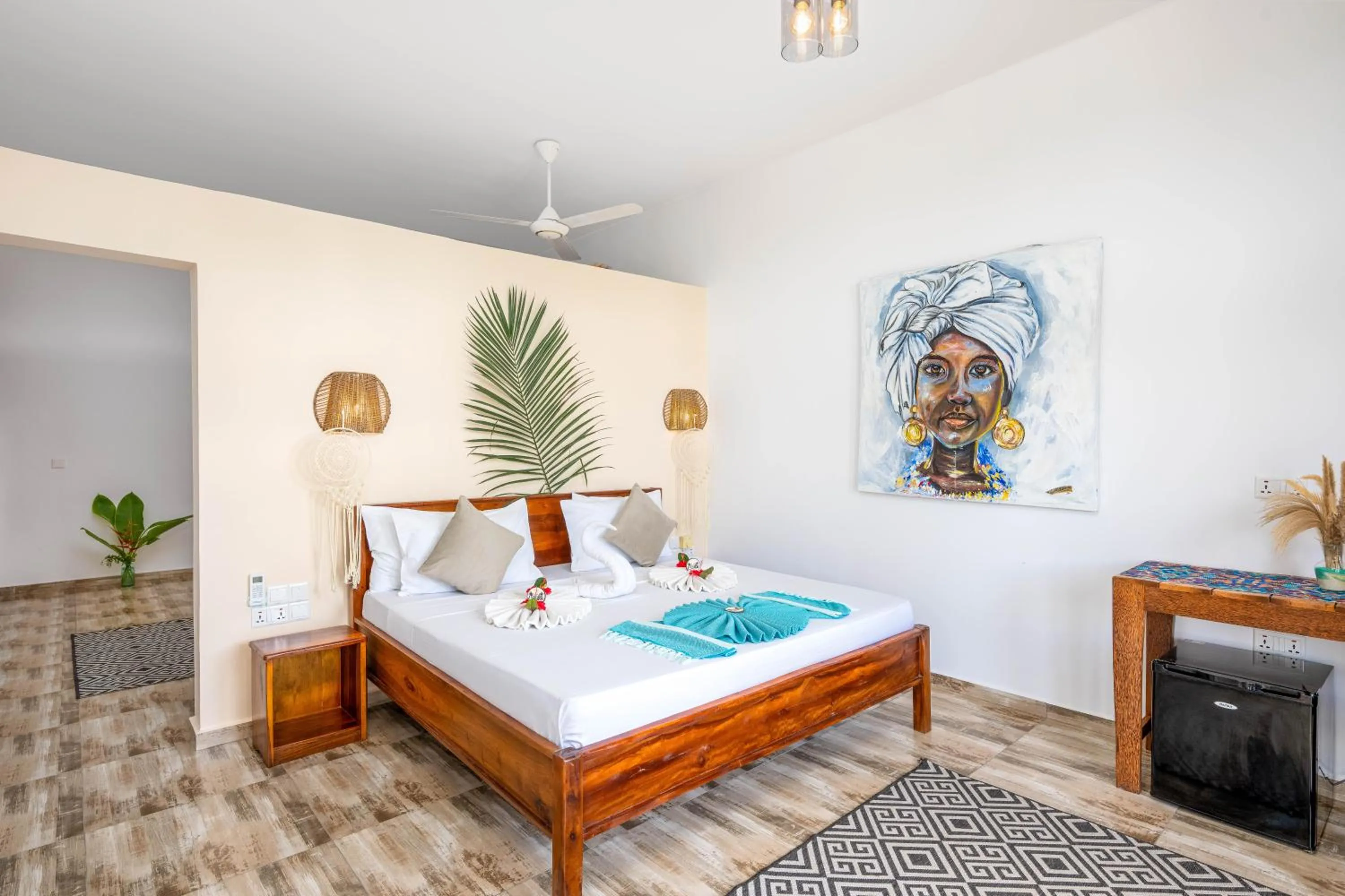 Bed in Haber Hotel & SPA