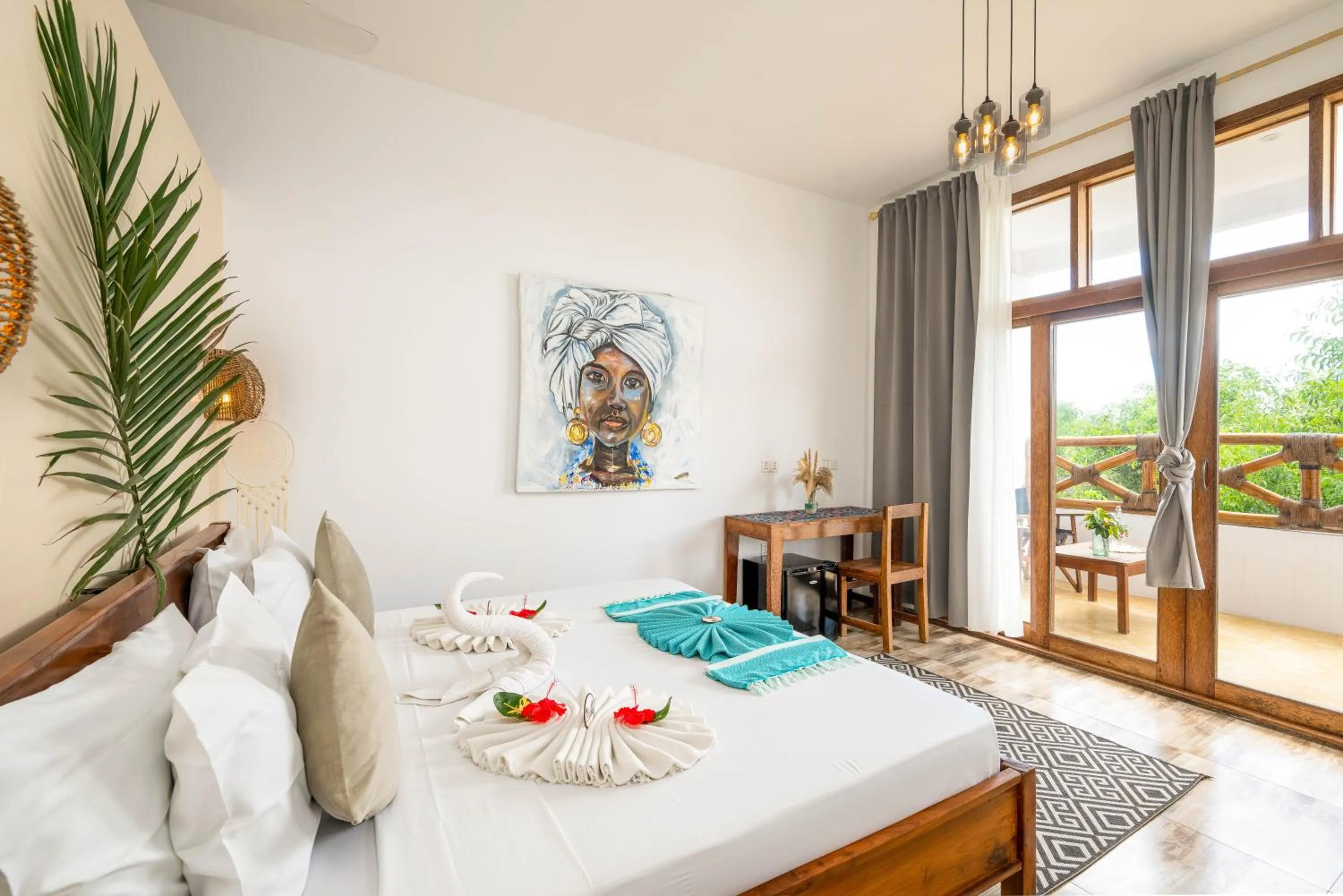 Bed in Haber Hotel & SPA