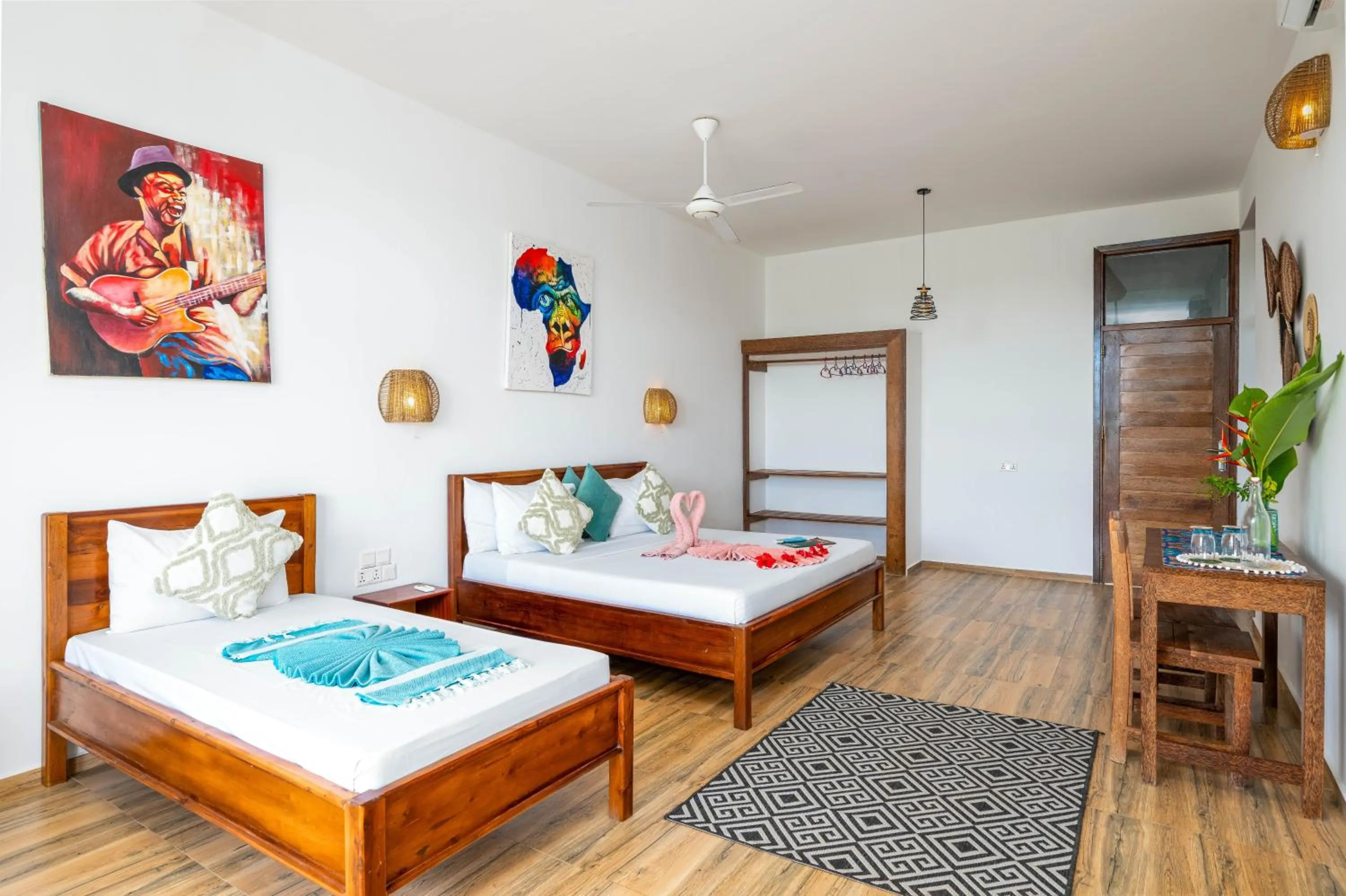 View (from property/room), Bed in Haber Hotel & SPA