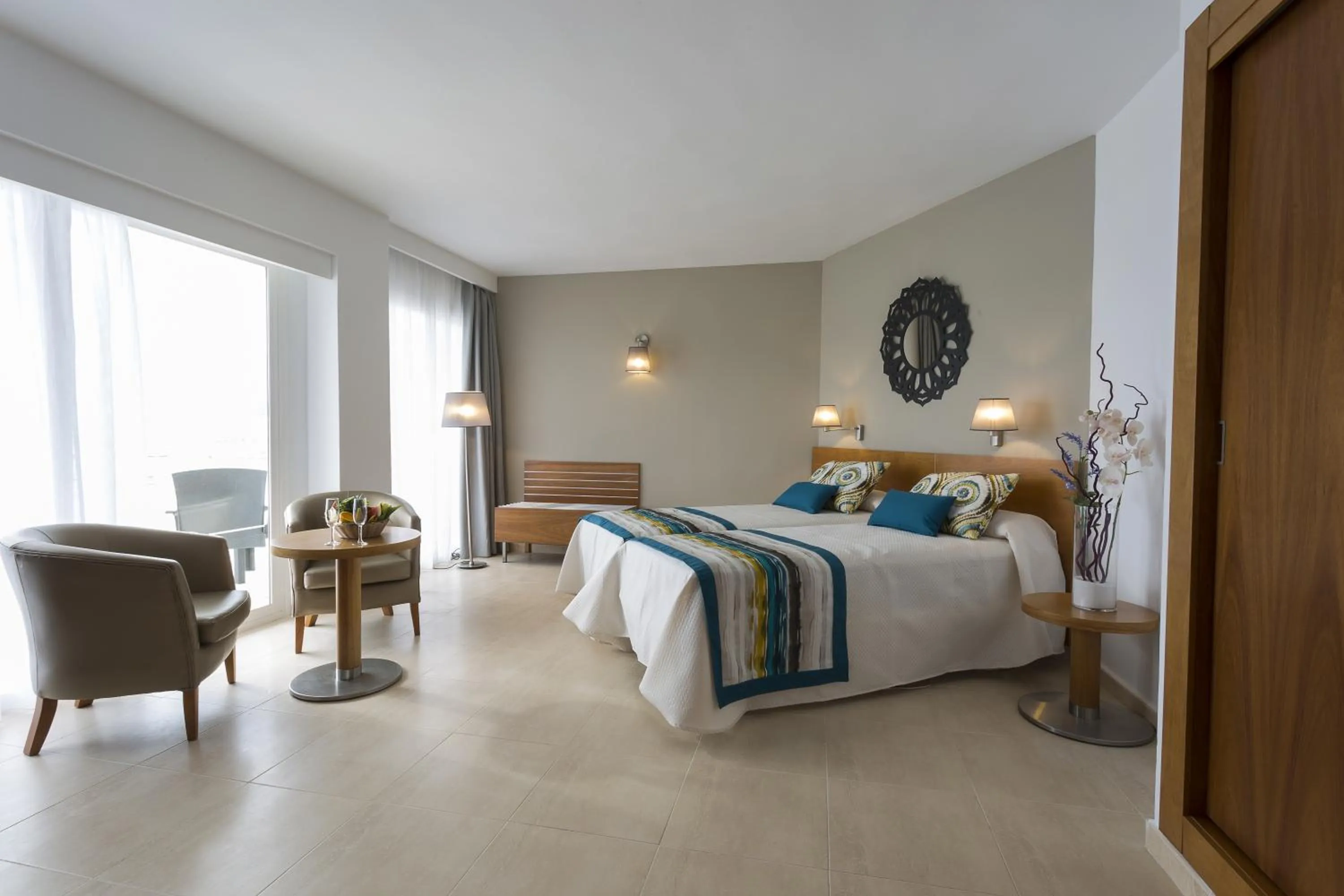 Bedroom, Bed in Palladium Hotel Palmyra - Adults Only