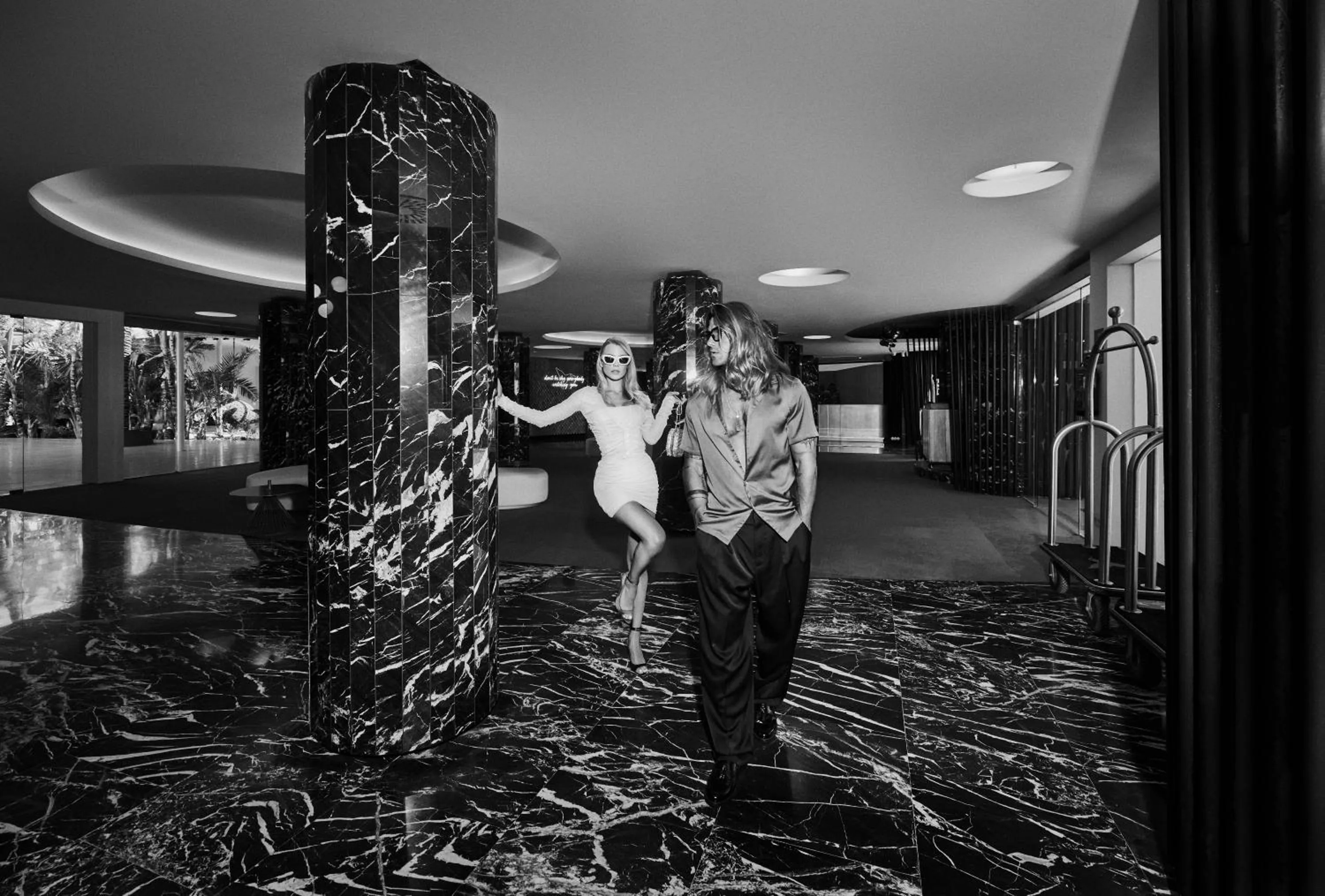 Lobby or reception in The Unexpected Ibiza Hotel - Ushuaïa Club entrance included