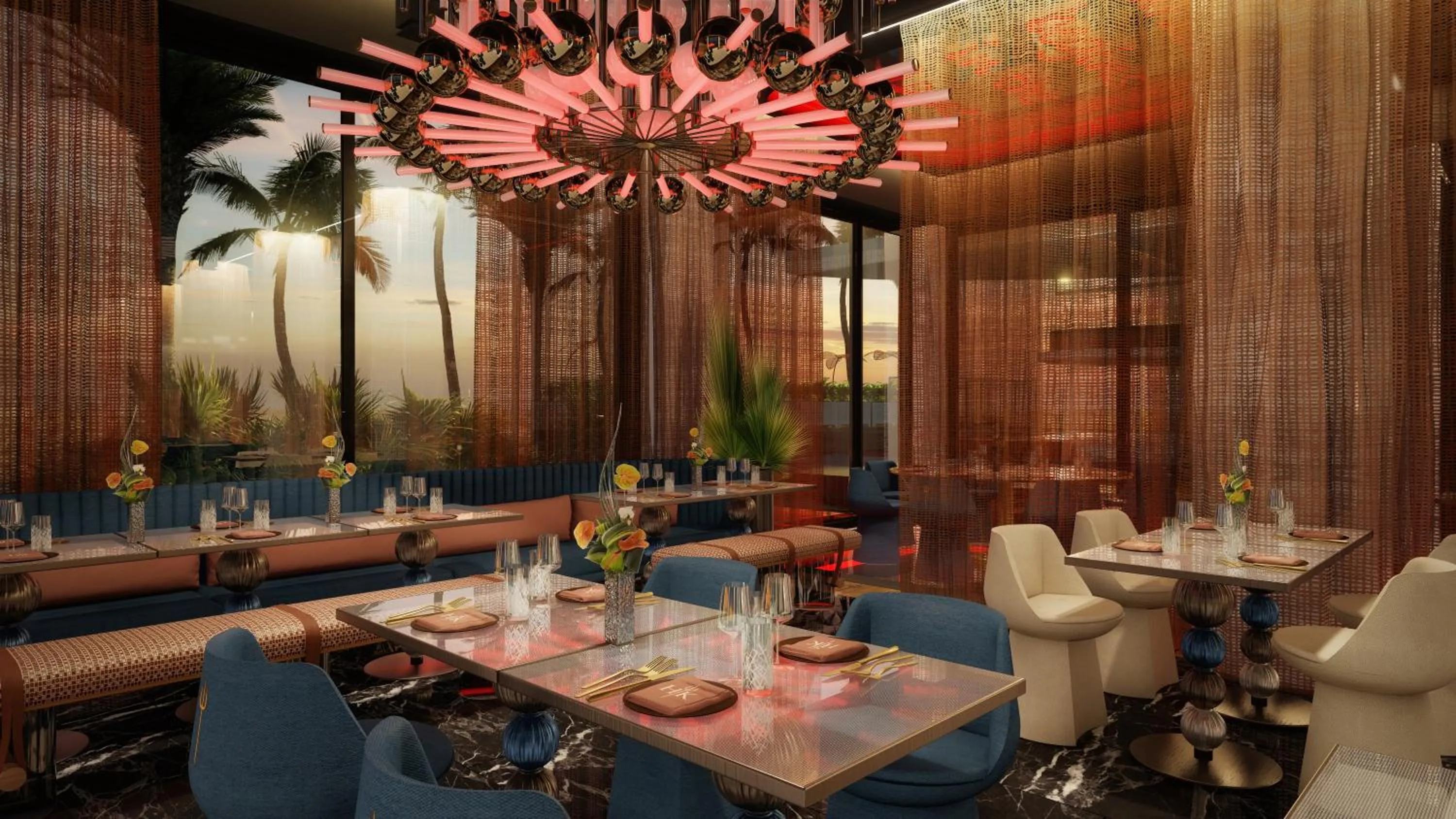 Restaurant/places to eat in The Unexpected Ibiza Hotel - Ushuaïa Club entrance included