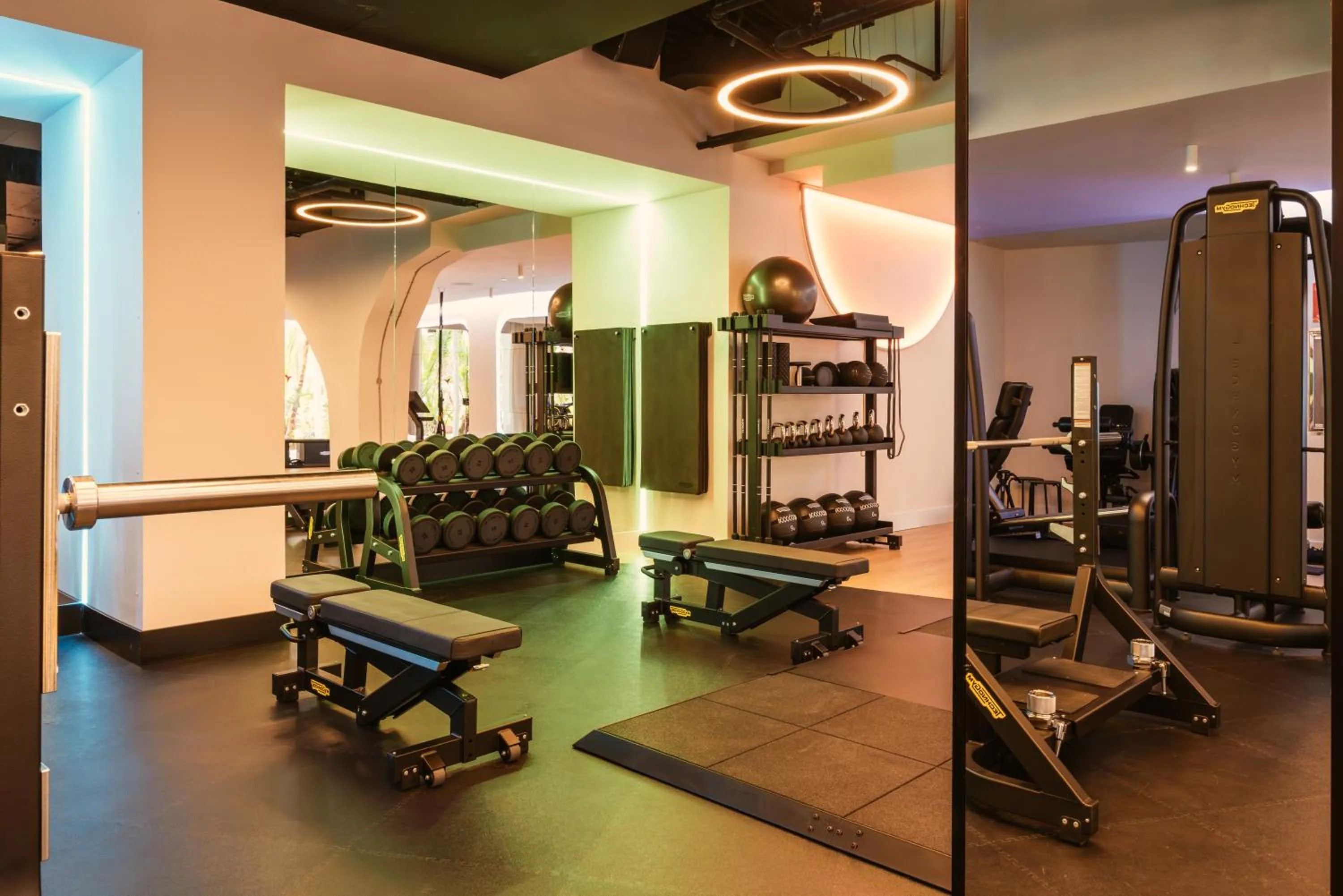 Fitness centre/facilities in The Unexpected Ibiza Hotel - Ushuaïa Club entrance included