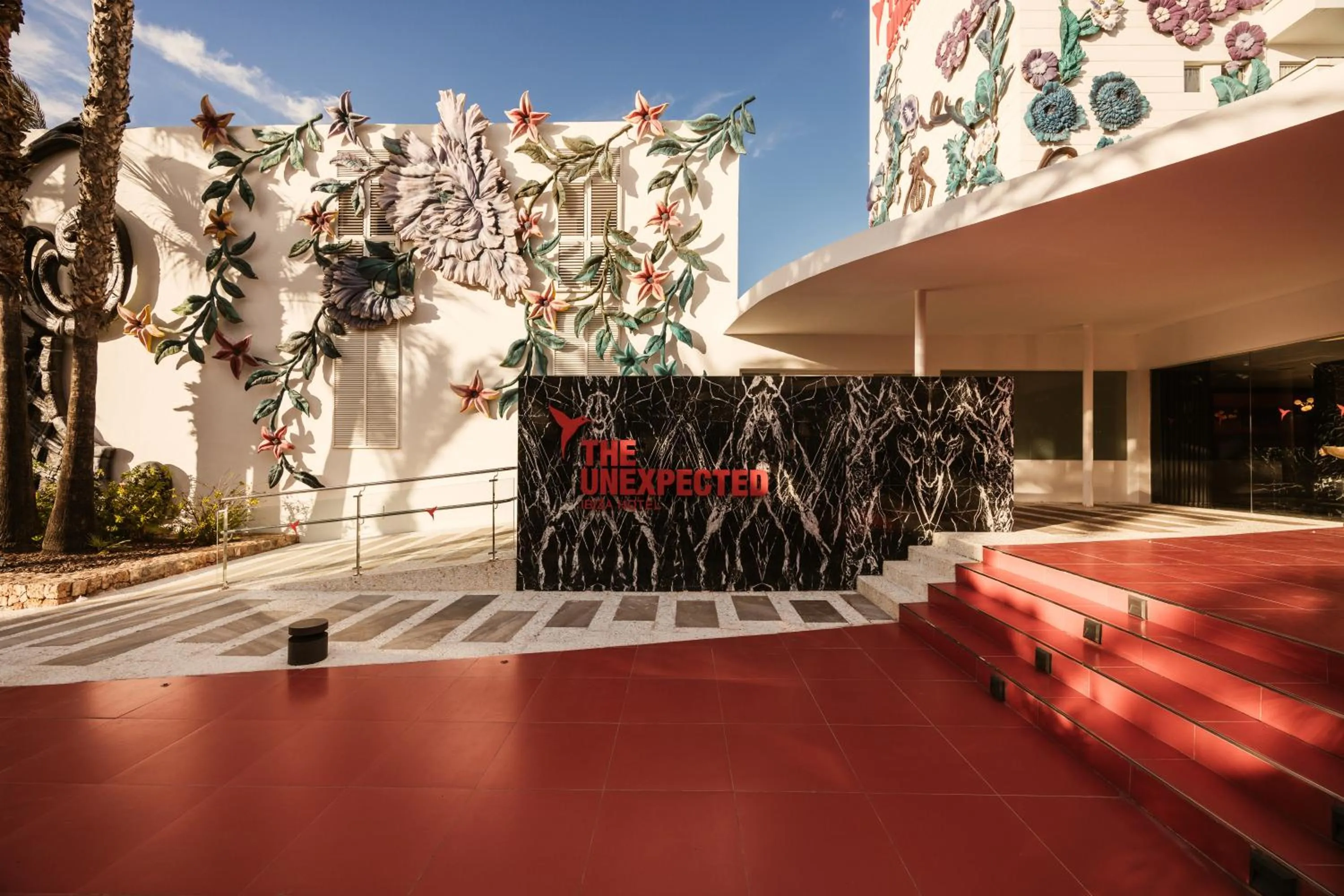 Facade/entrance in The Unexpected Ibiza Hotel - Ushuaïa Club entrance included