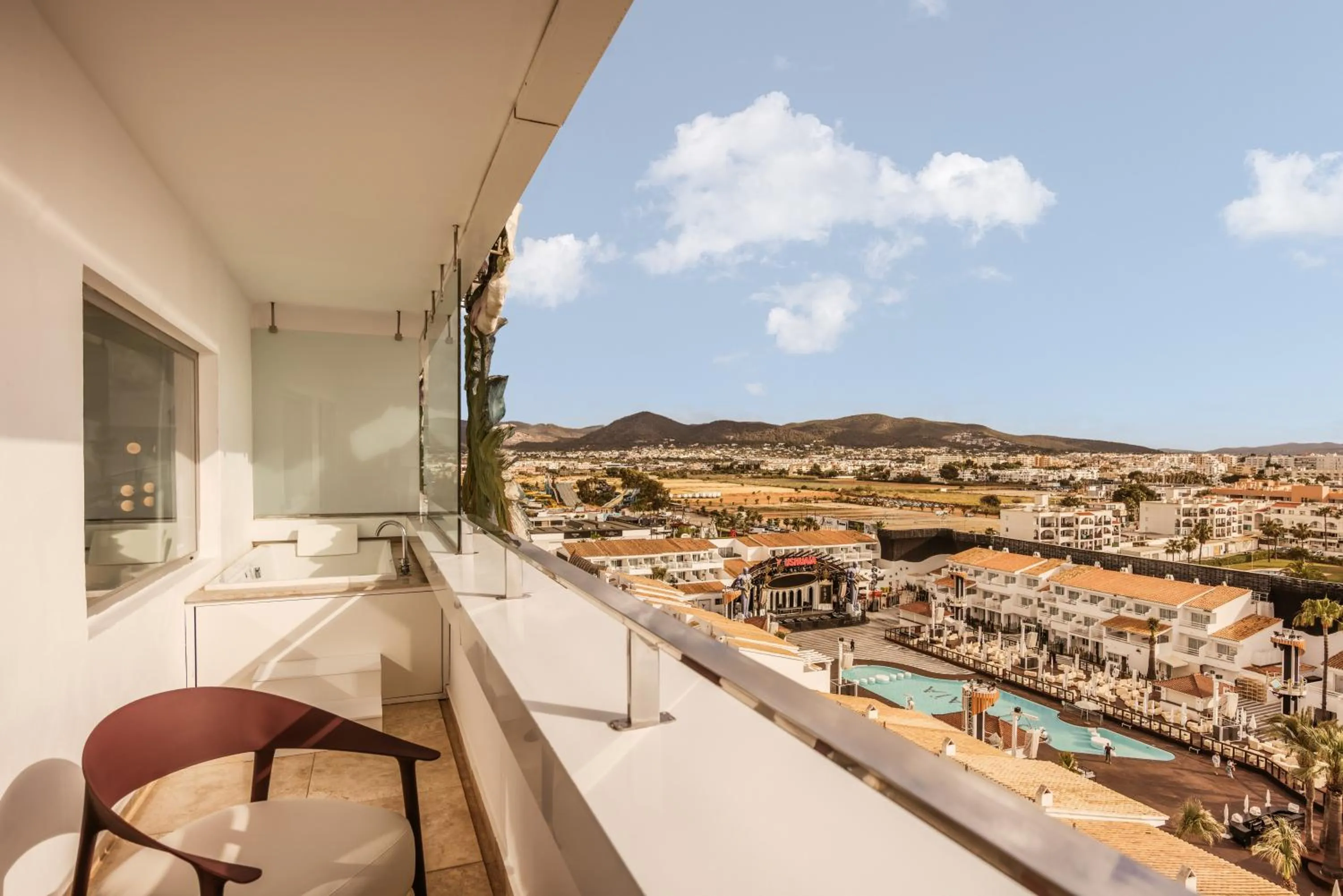 View (from property/room) in The Unexpected Ibiza Hotel - Ushuaïa Club entrance included