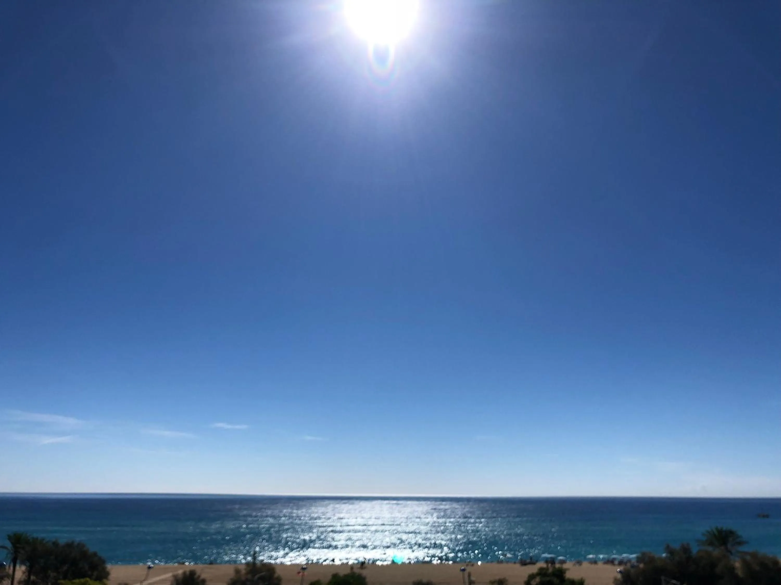 Beach in Aparthotel Iris