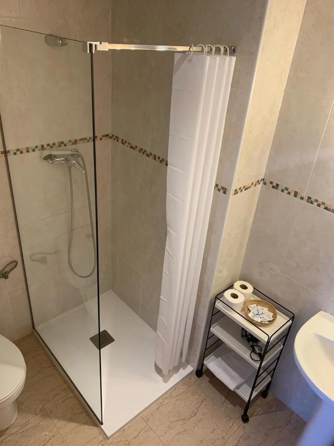 Bathroom in Aparthotel Iris