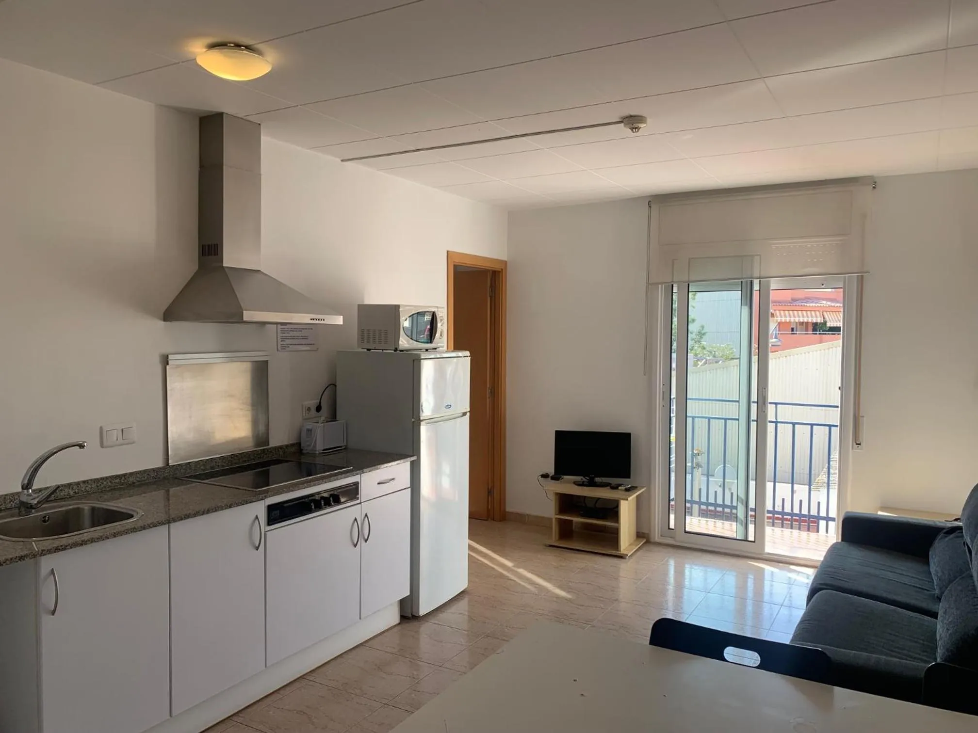 Kitchen or kitchenette in Aparthotel Iris