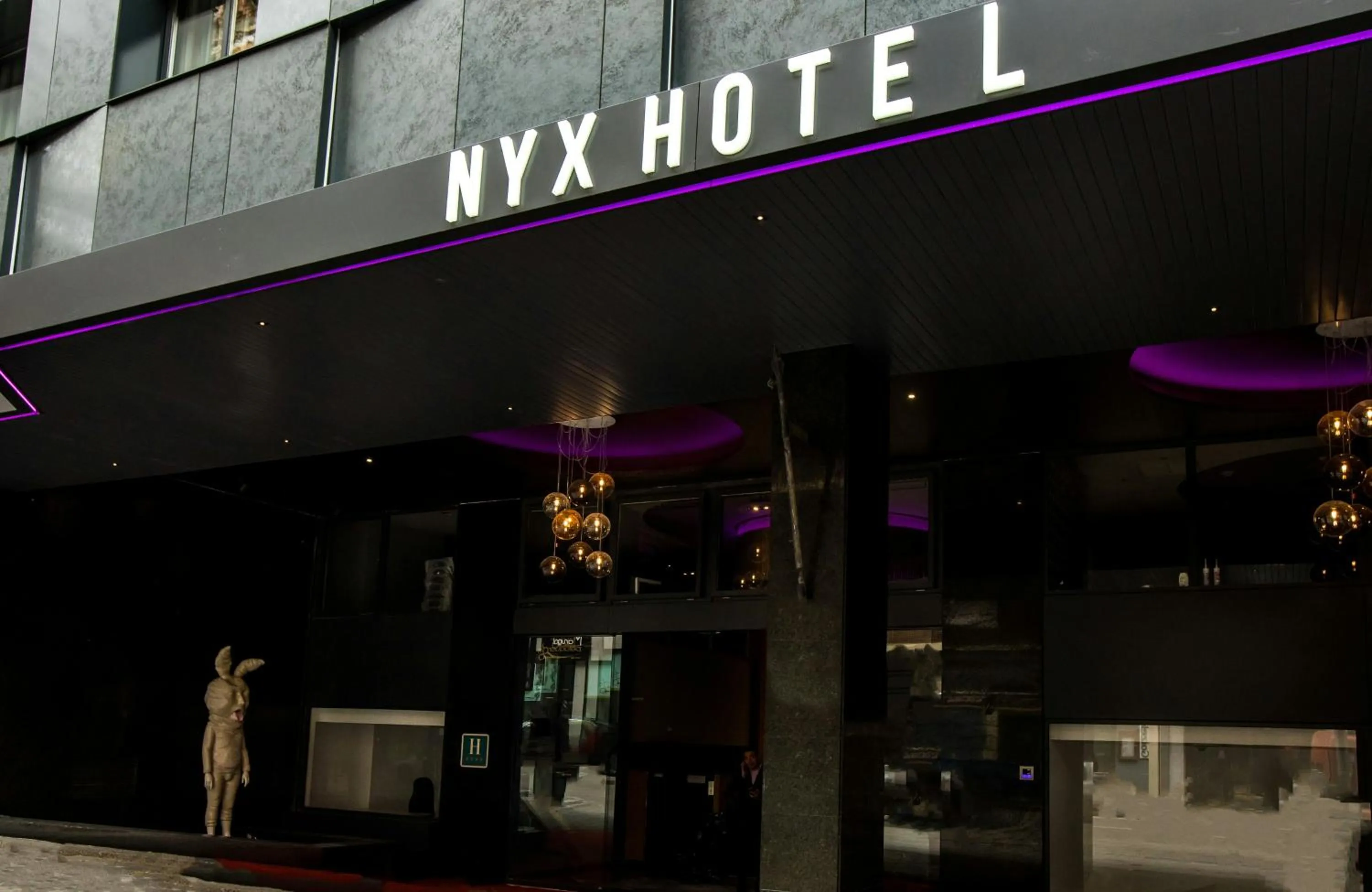 Property building in NYX Hotel Madrid by Leonardo Hotels