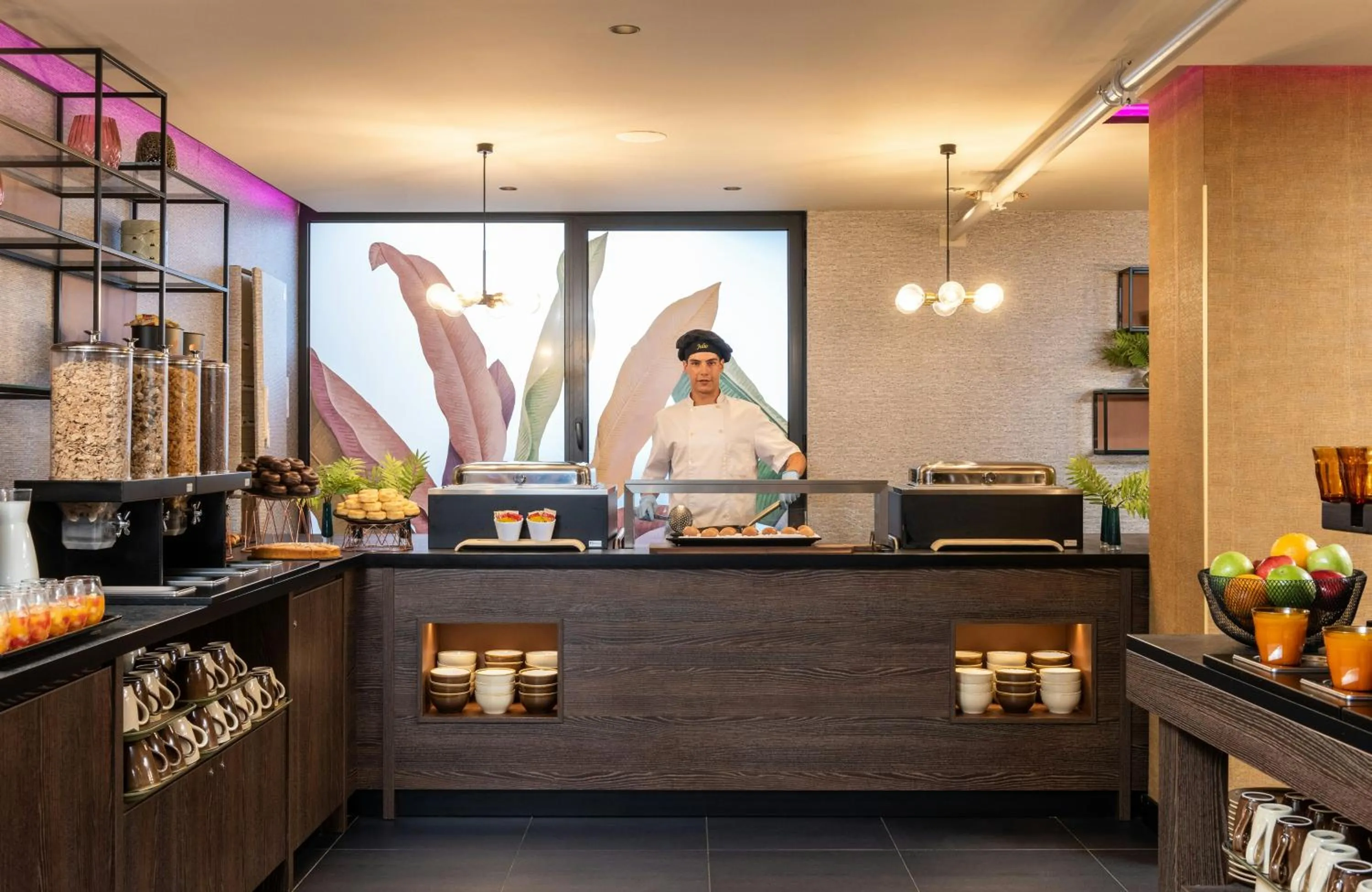 Buffet breakfast in NYX Hotel Madrid by Leonardo Hotels