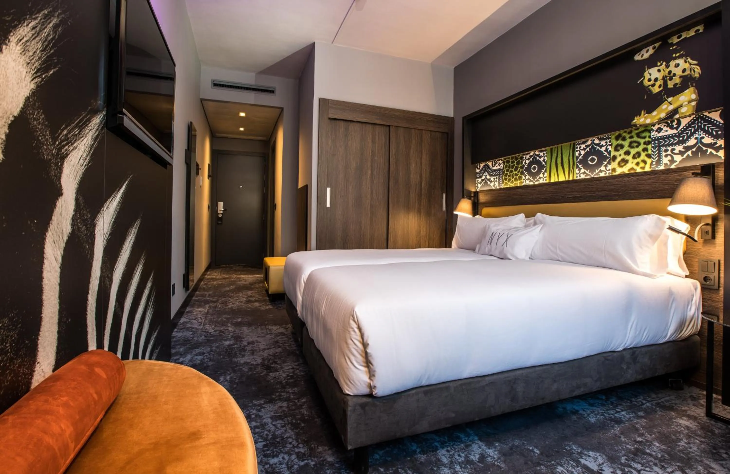 Photo of the whole room, Bed in NYX Hotel Madrid by Leonardo Hotels