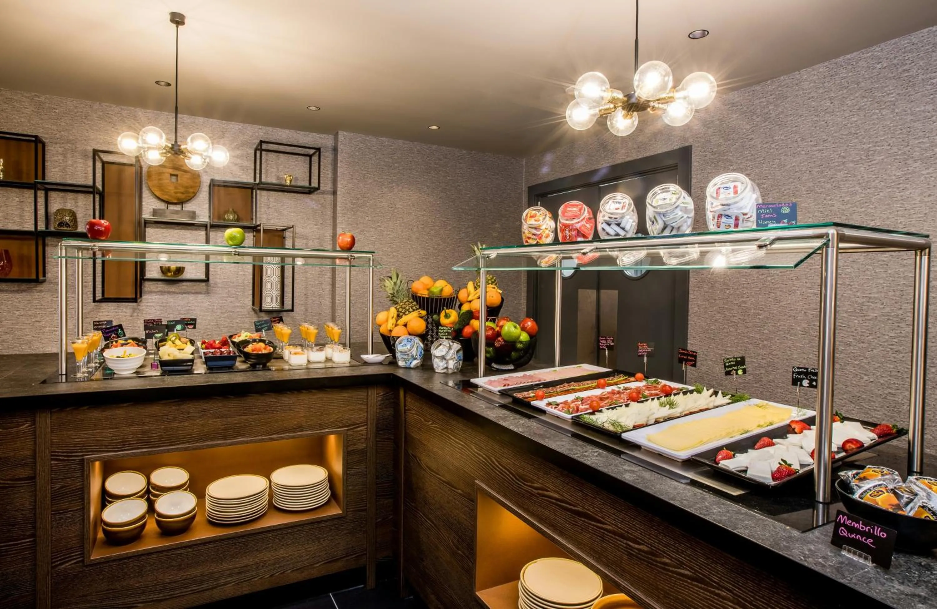 Buffet breakfast in NYX Hotel Madrid by Leonardo Hotels