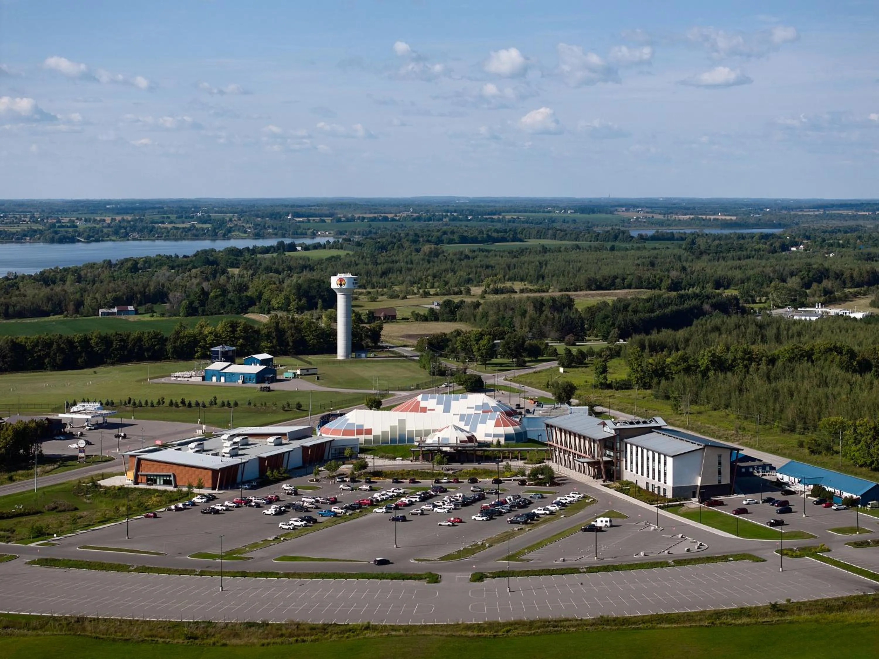 Property building in Great Blue Heron Hotel