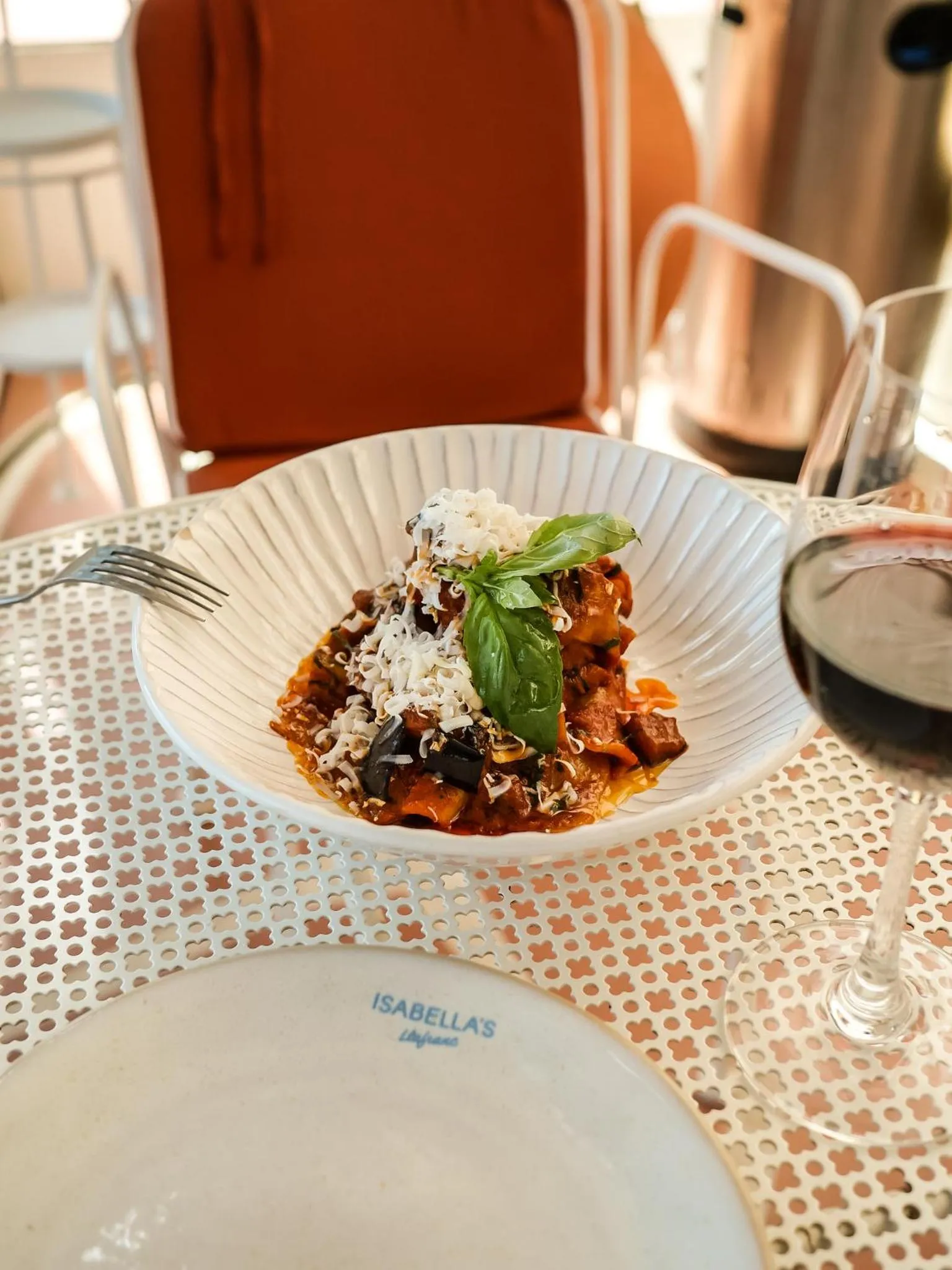 Food in Hotel Isabella's Llafranc