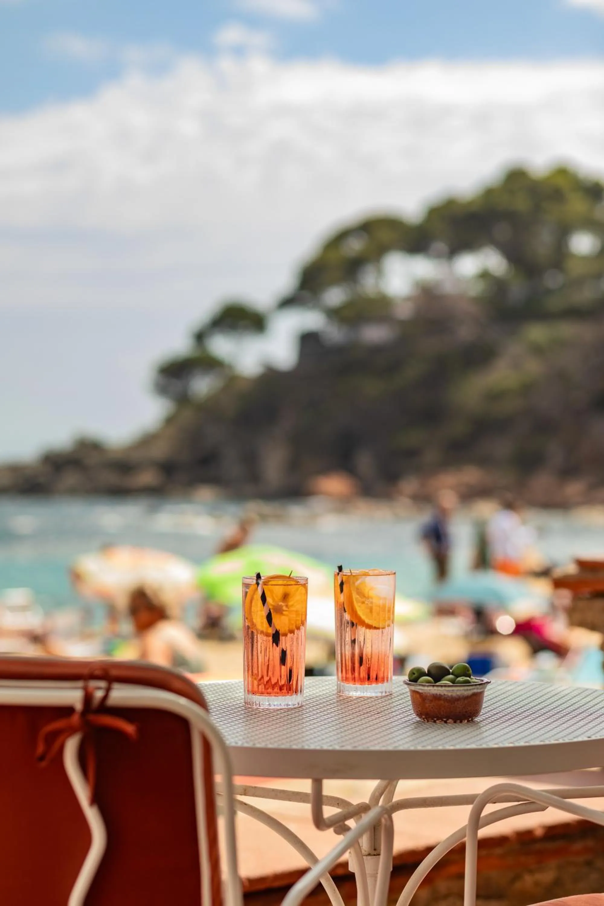 Food and drinks in Hotel Isabella's Llafranc