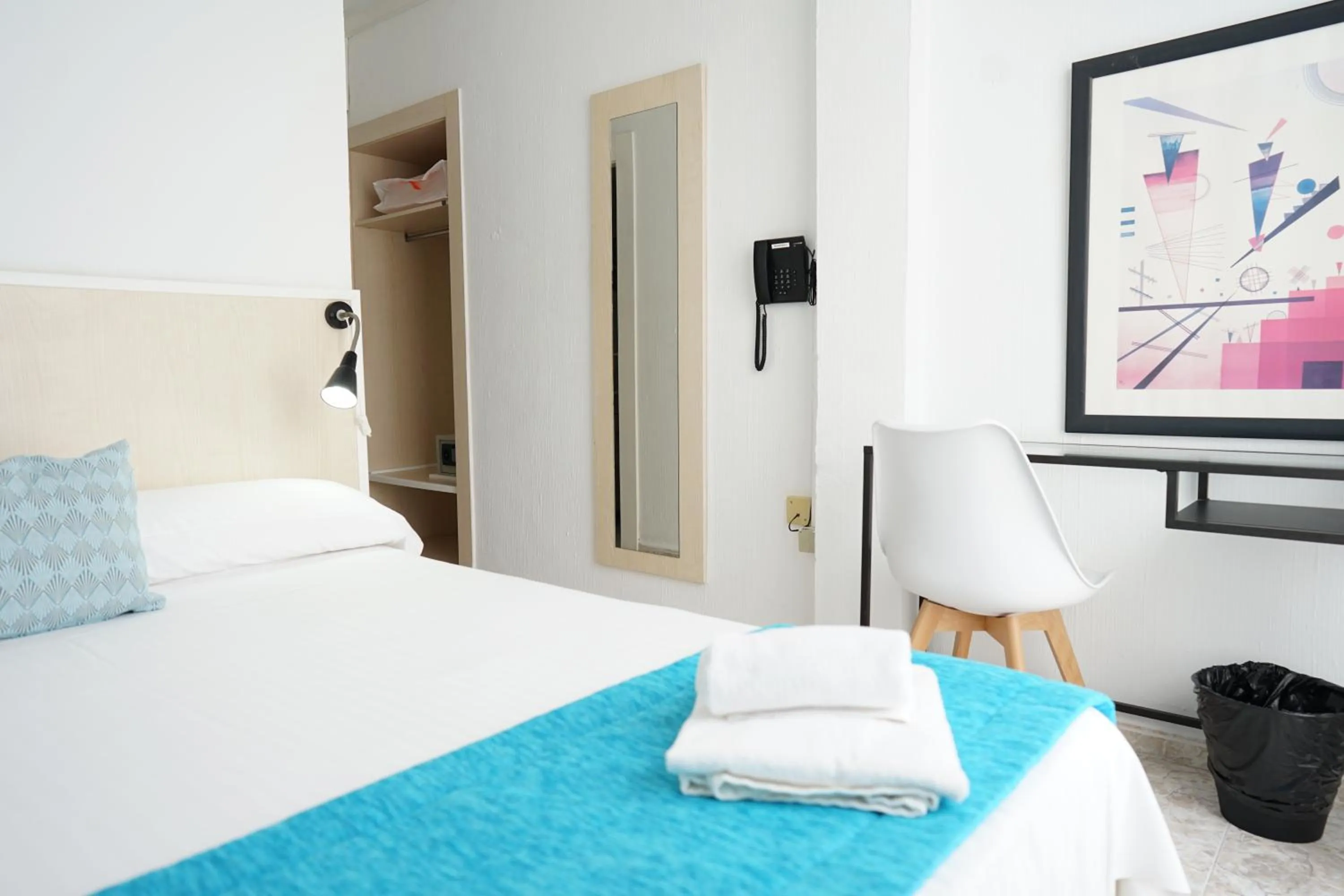 Decorative detail, Bed in Hotel Teide