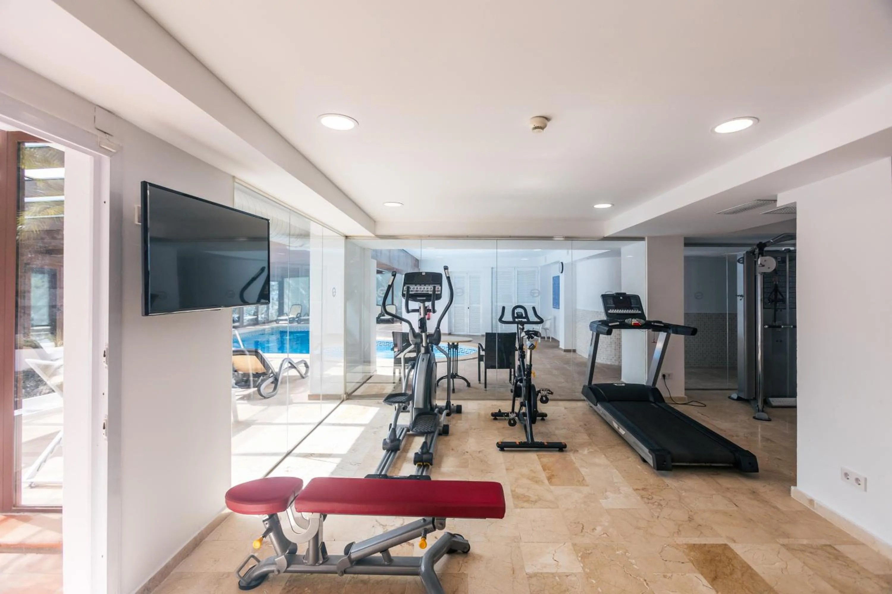 Fitness centre/facilities in Hotel ROC Illetas & SPA