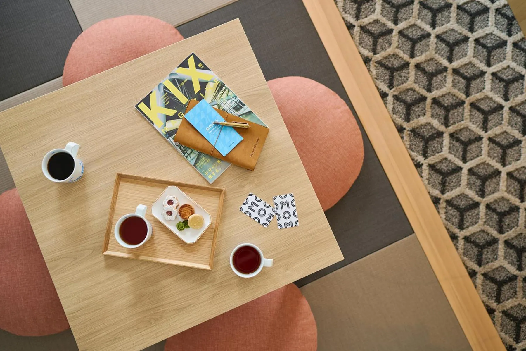 furniture in OMO Kansai Airport by Hoshino Resorts