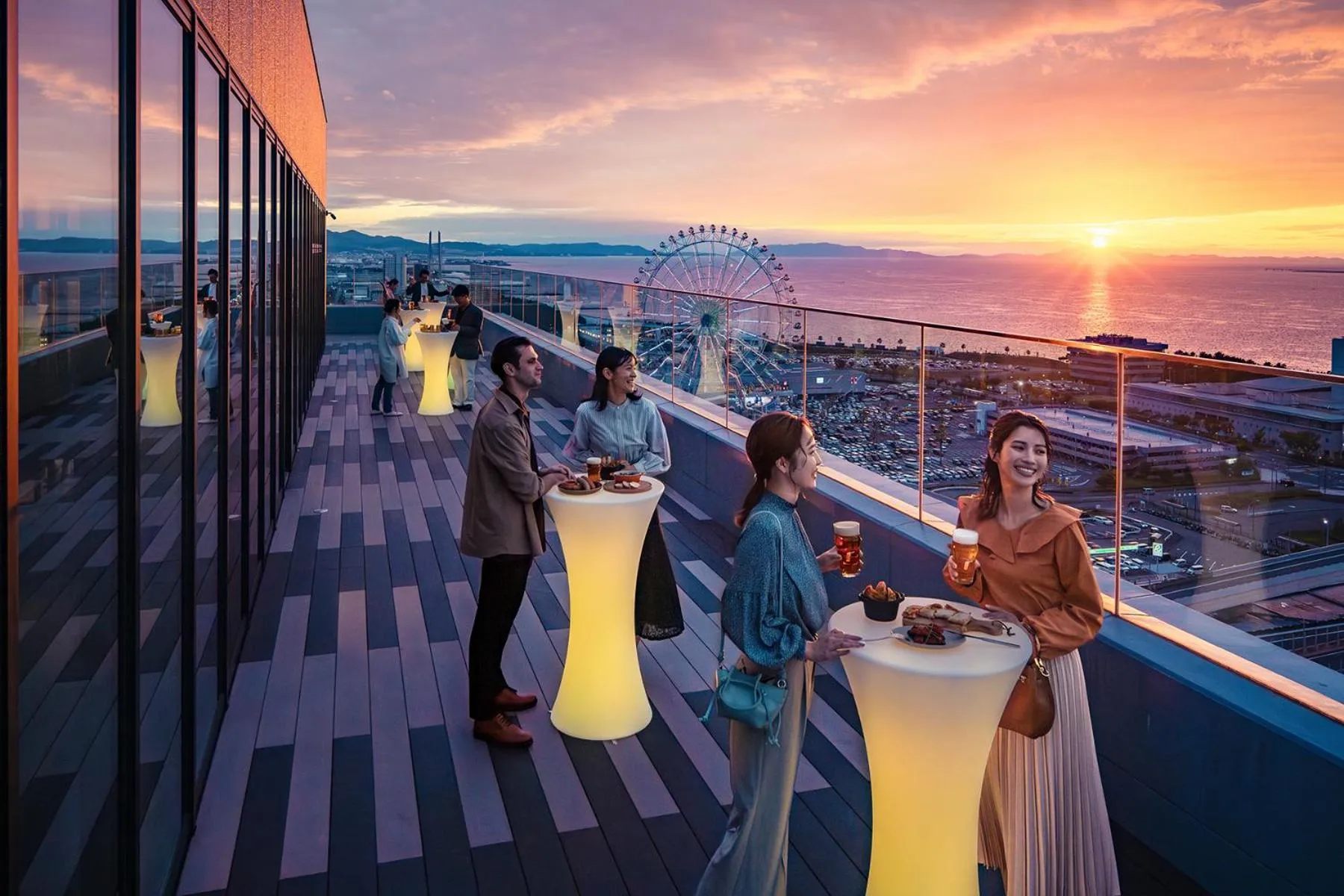 View (from property/room) in OMO Kansai Airport by Hoshino Resorts