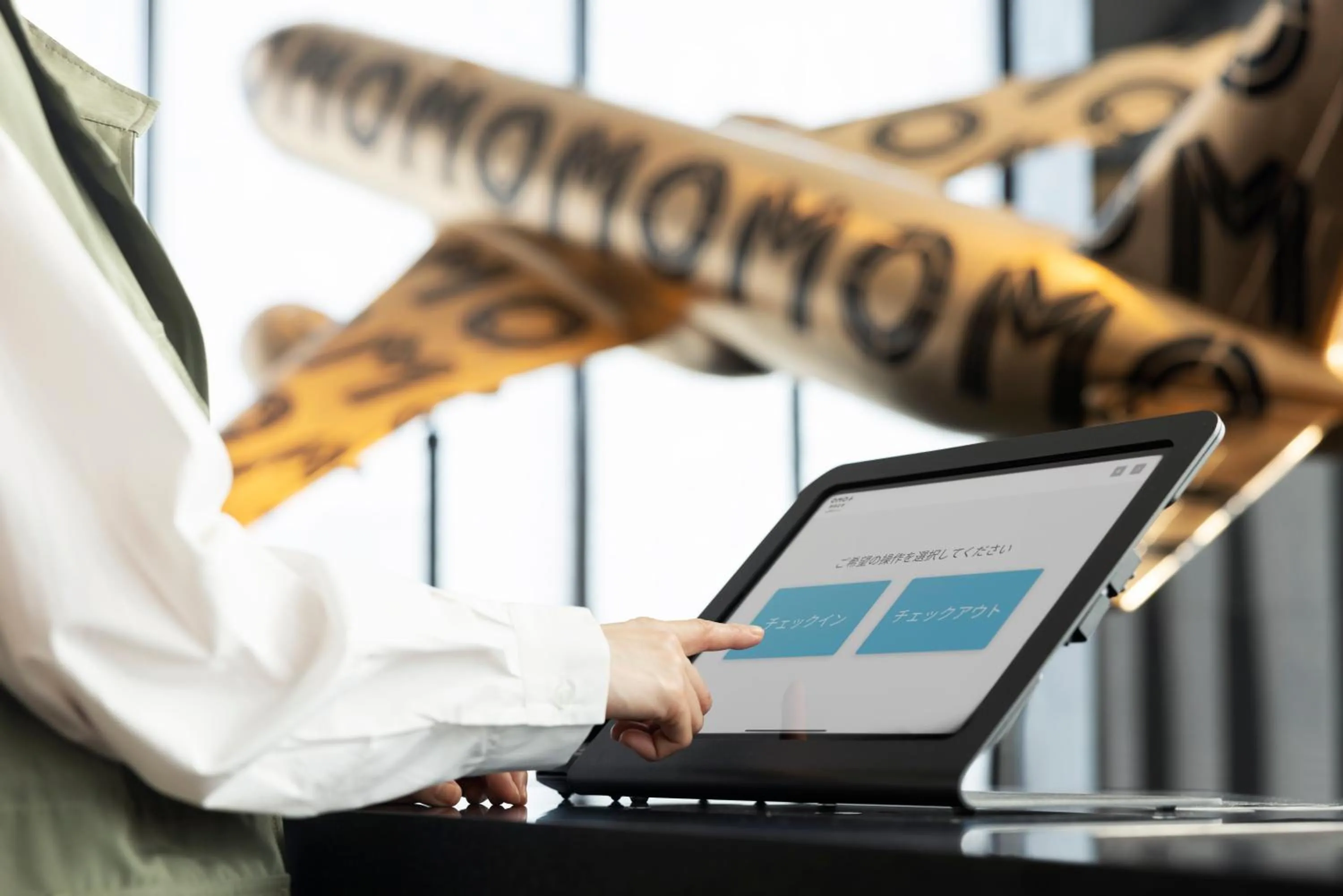 Lobby or reception in OMO Kansai Airport by Hoshino Resorts