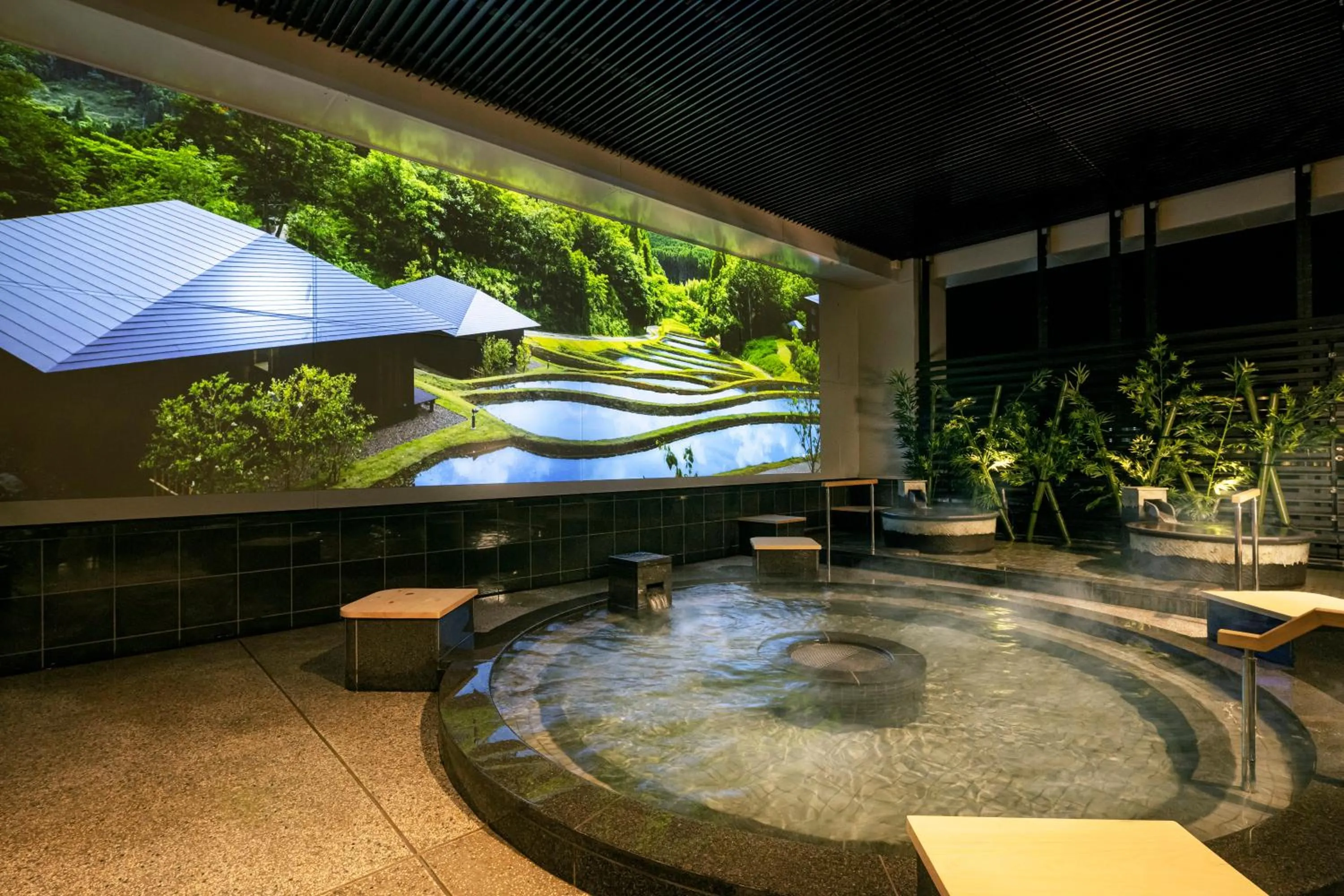 Hot Tub in OMO Kansai Airport by Hoshino Resorts