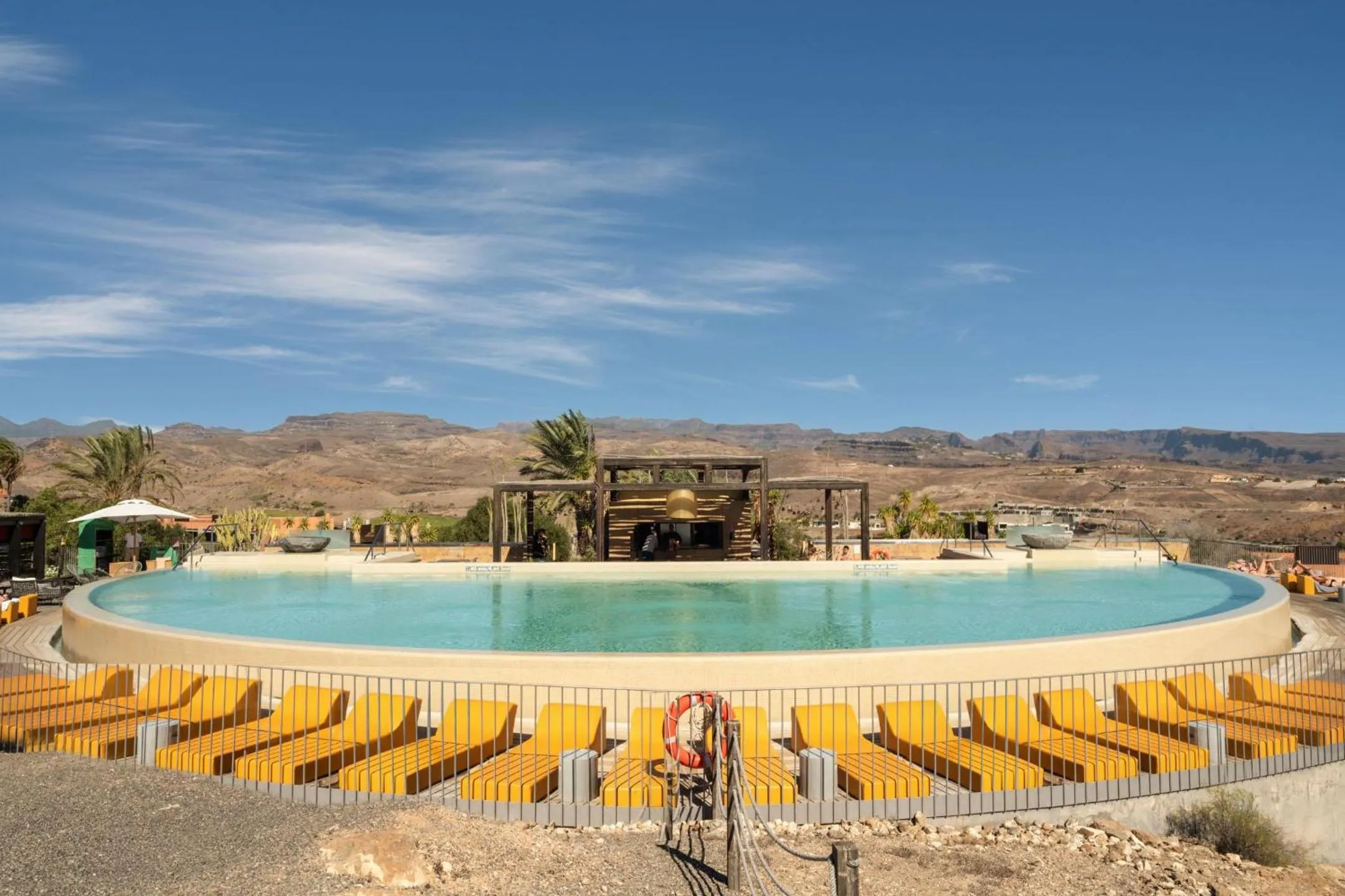 Solarium in Salobre Hotel Resort & Serenity