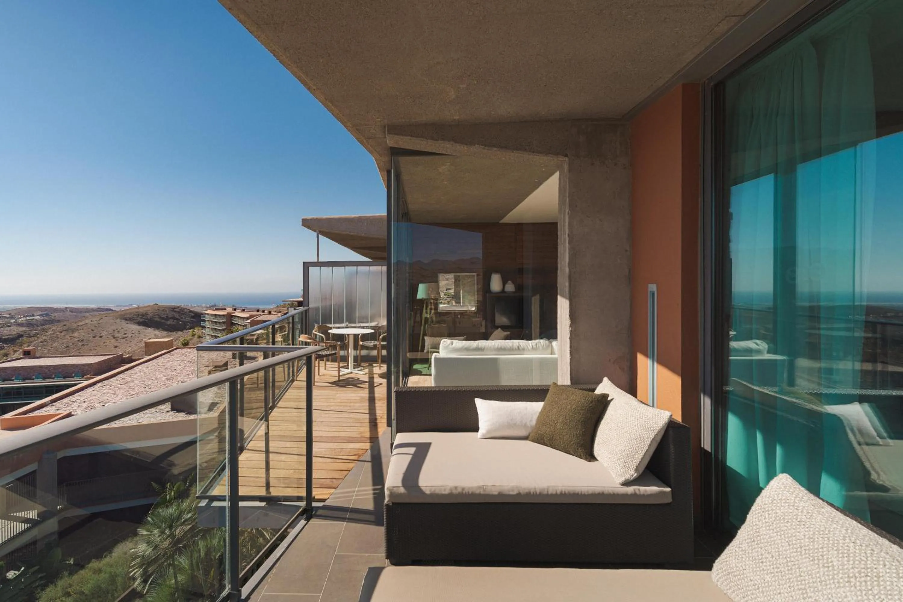 Balcony/Terrace in Salobre Hotel Resort & Serenity