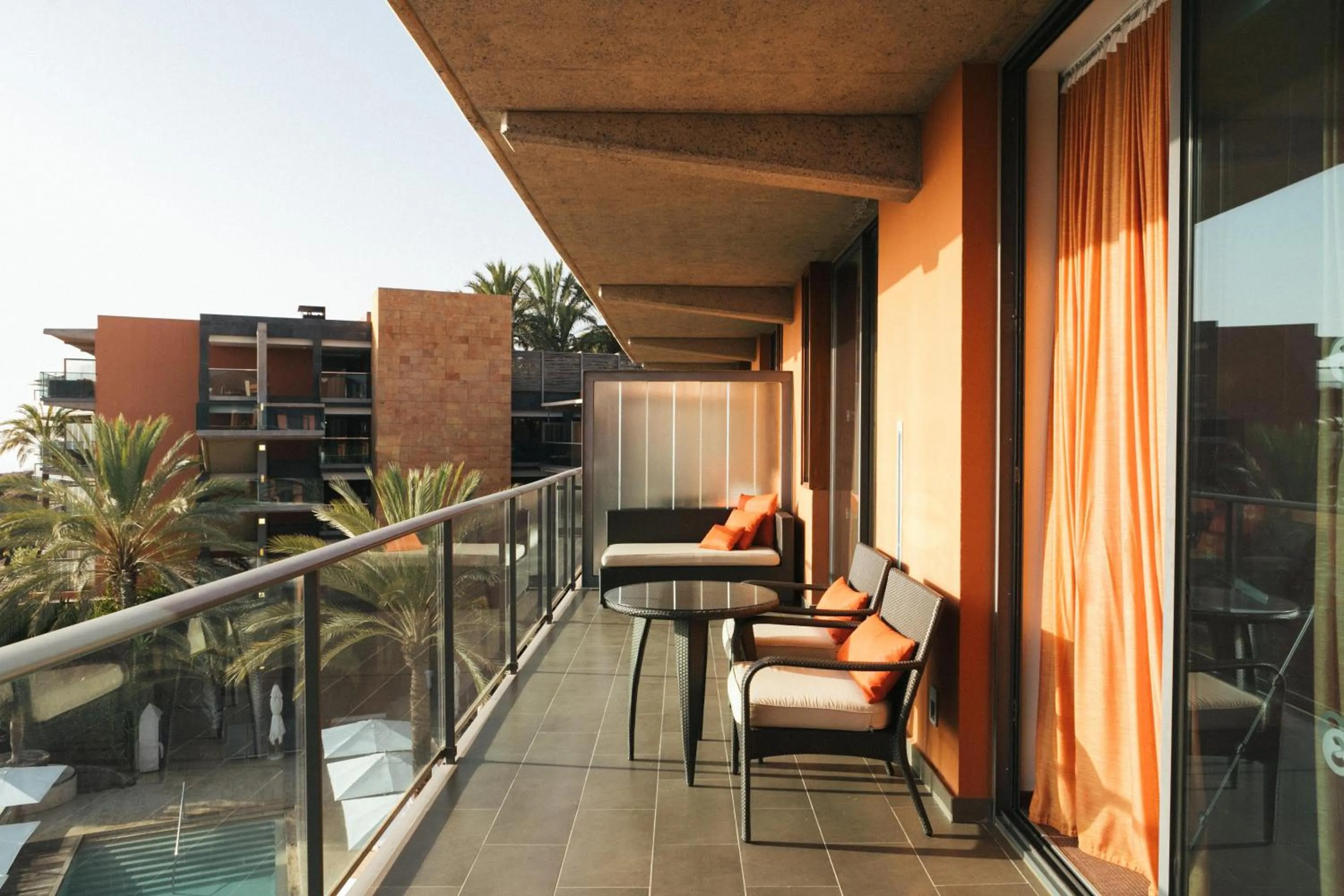 Balcony/Terrace in Salobre Hotel Resort & Serenity