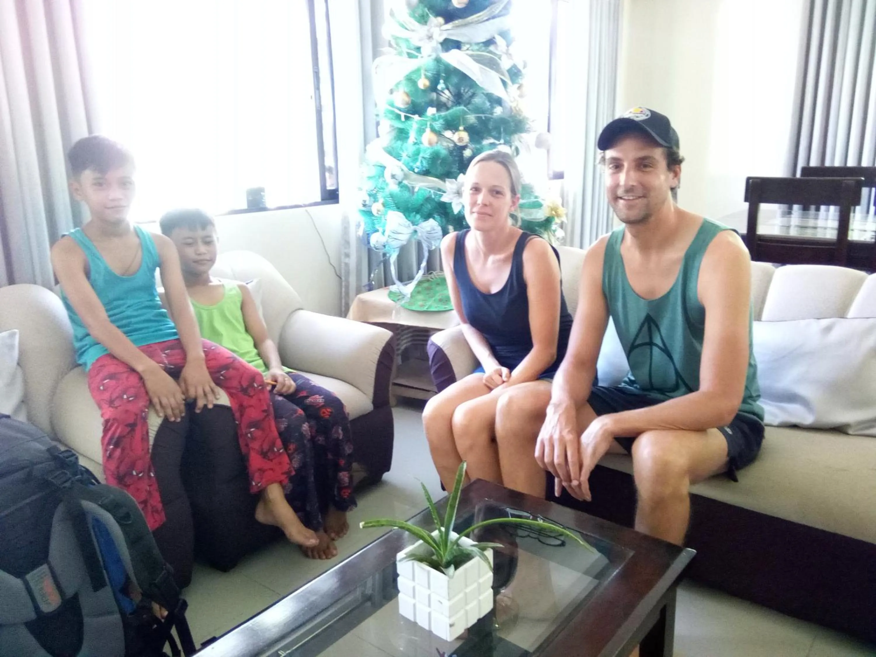 Seating area in Bohol Sweet Home