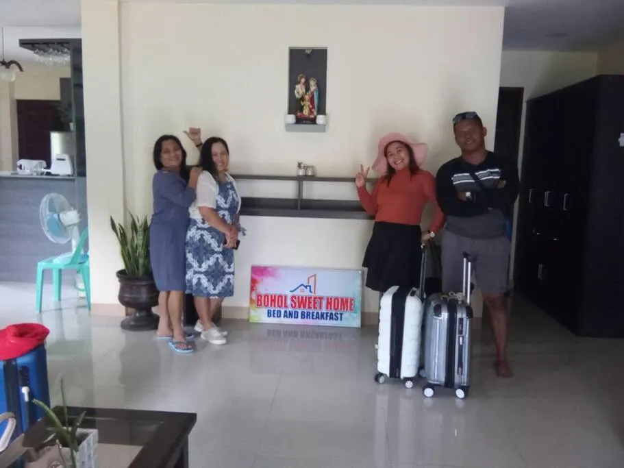 group of guests in Bohol Sweet Home