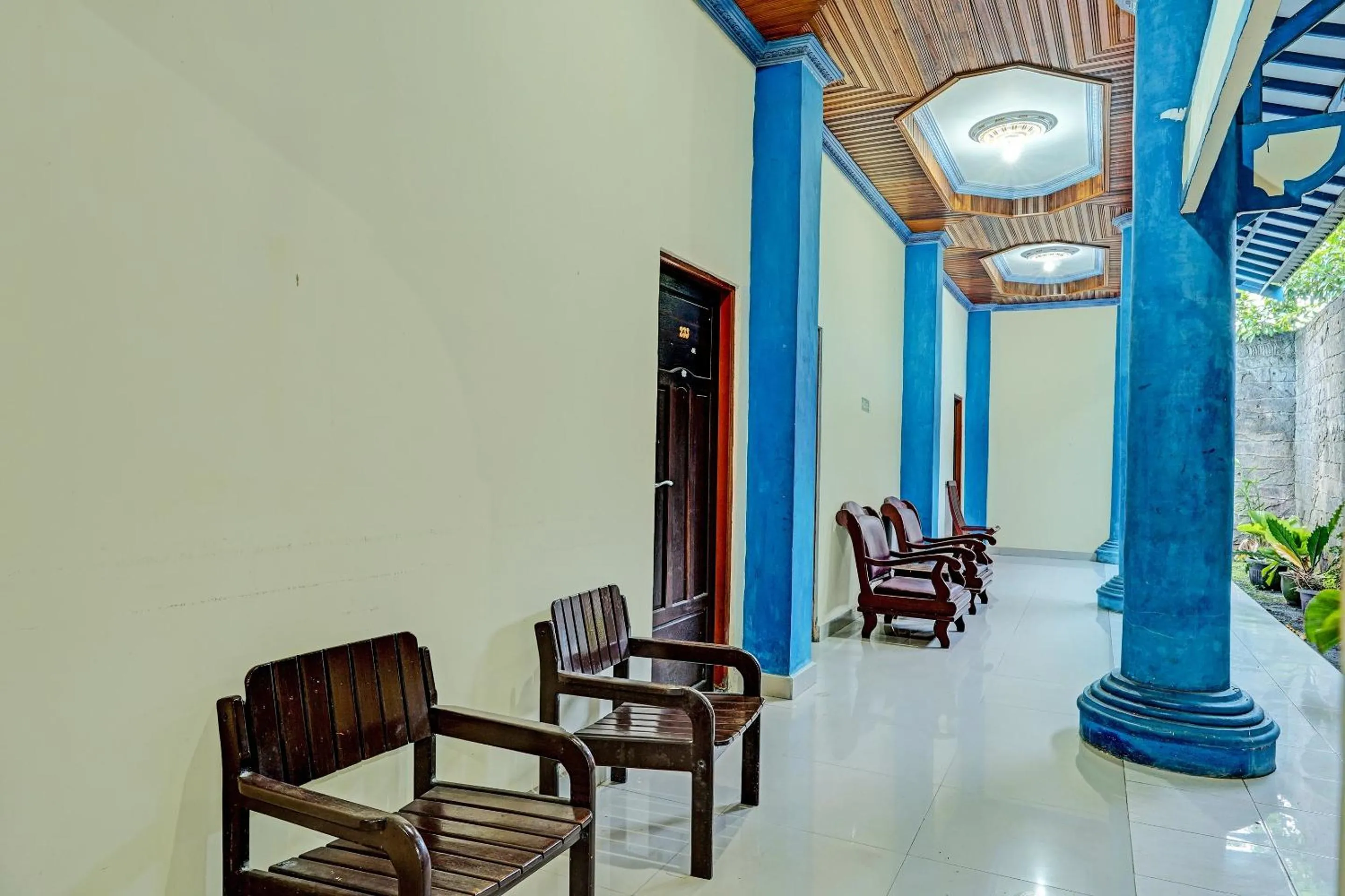 Lobby or reception in OYO 91973 Green Hotel Near Polsek Sabangau