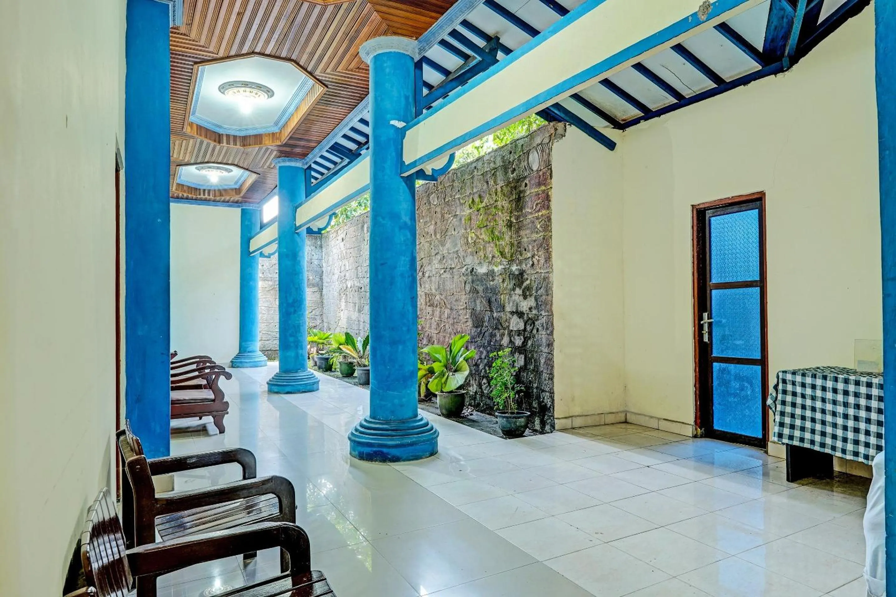 Lobby or reception in OYO 91973 Green Hotel Near Polsek Sabangau