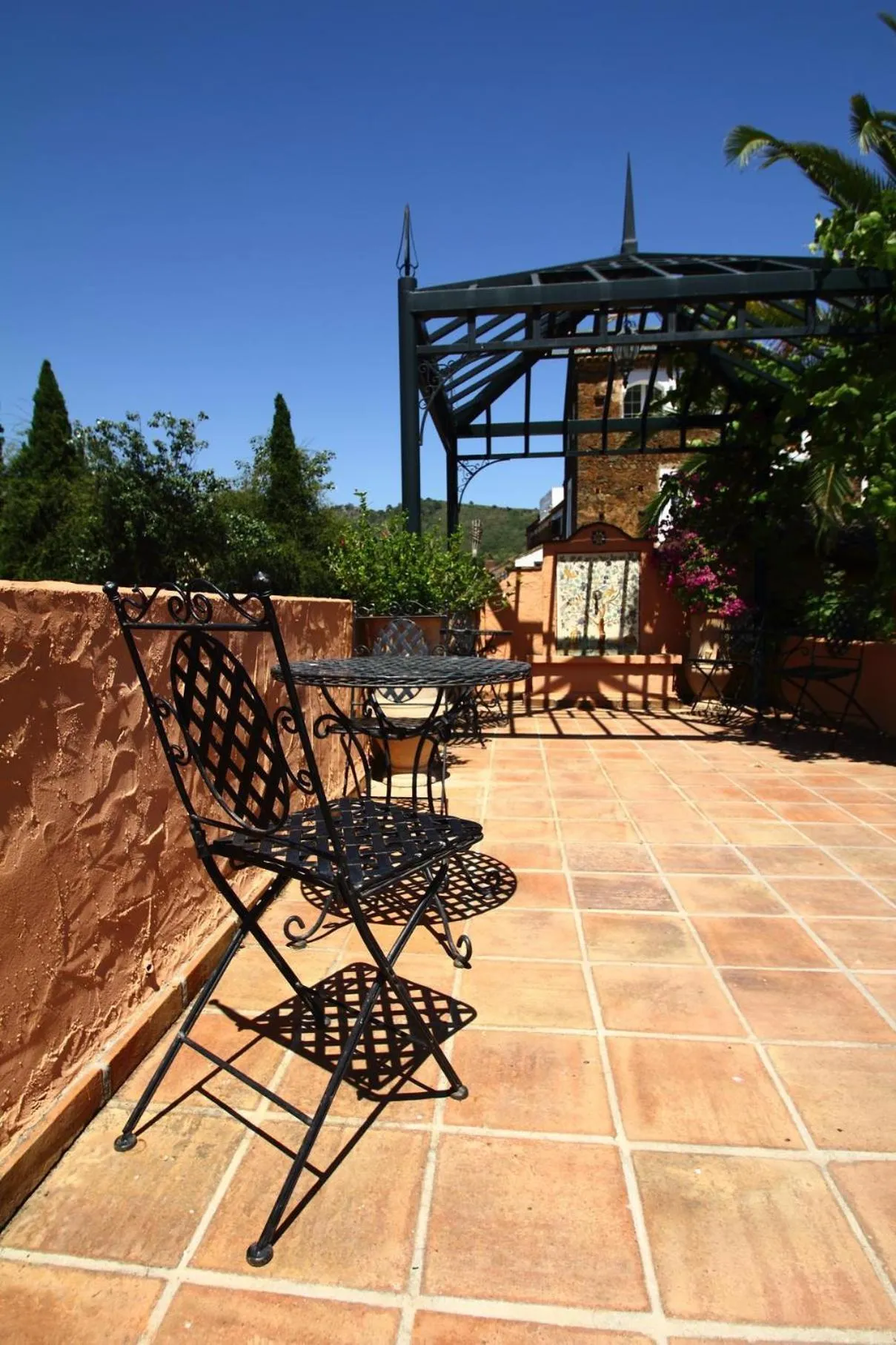 Balcony/Terrace in Hotel Amanhavis