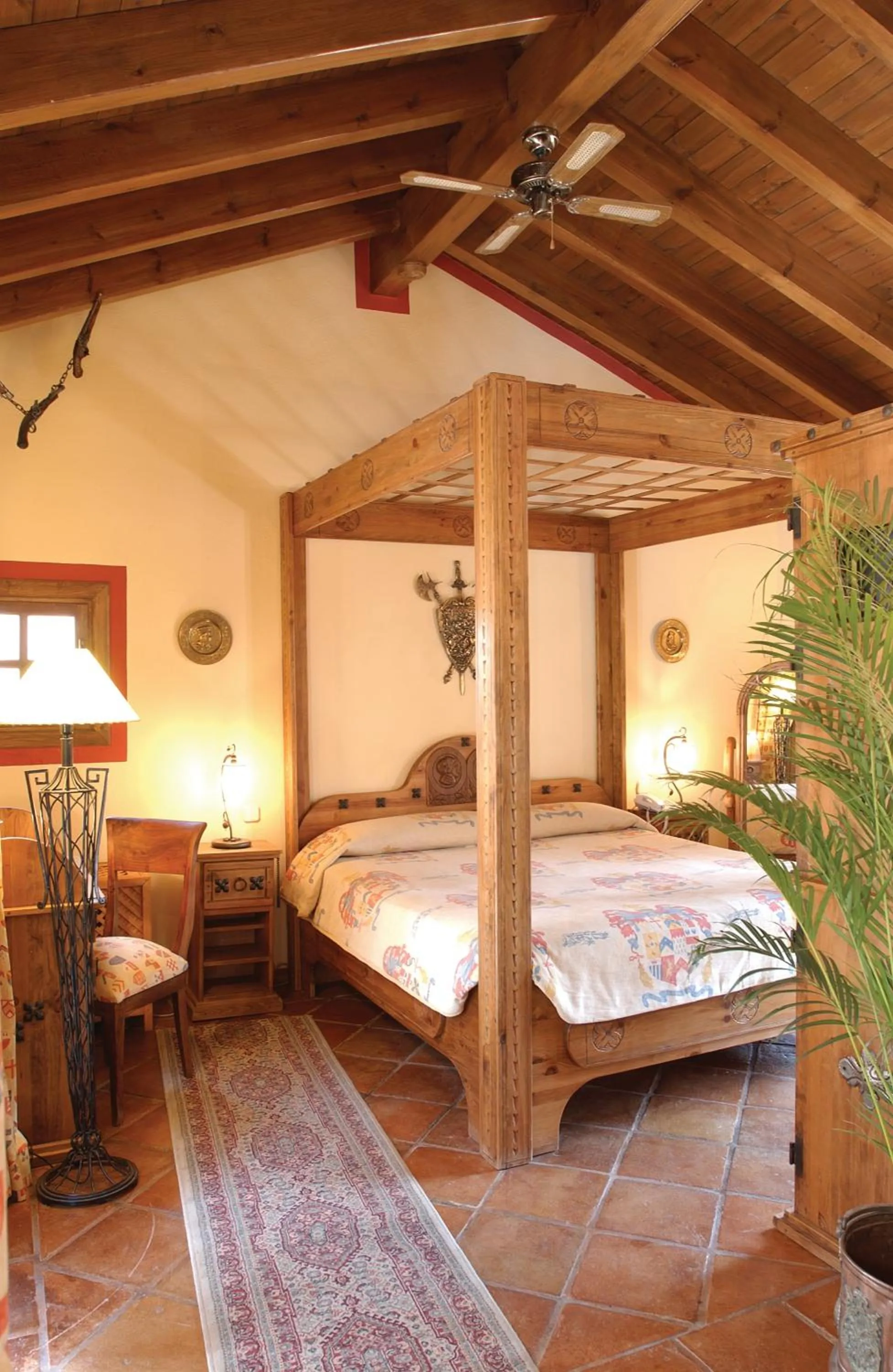 Bed in Hotel Amanhavis