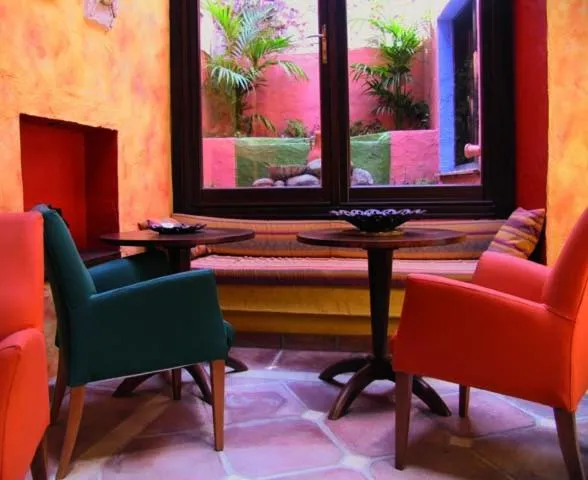 Lobby or reception in Hotel Amanhavis