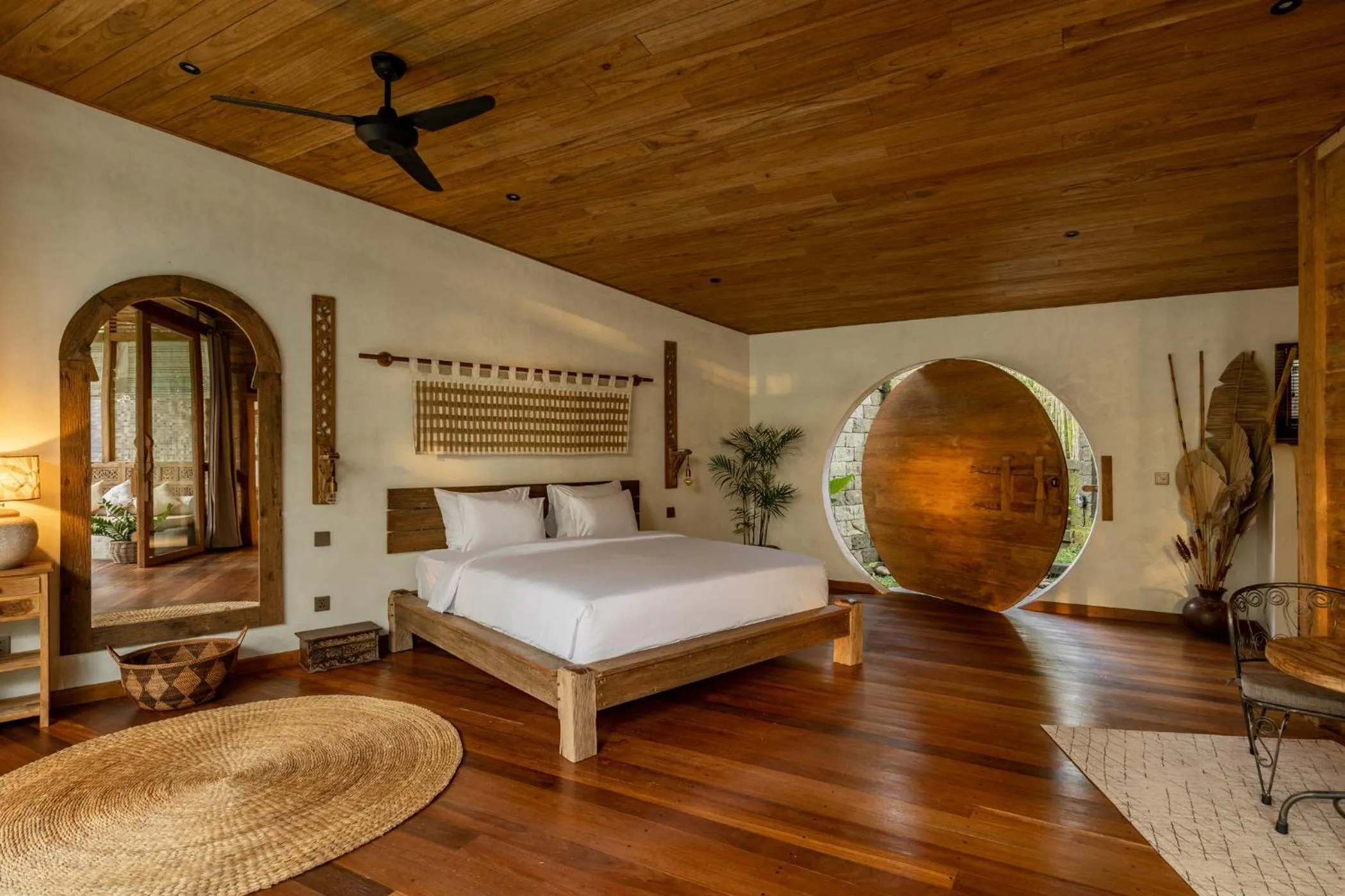 Bed in Casa Pohon Ubud