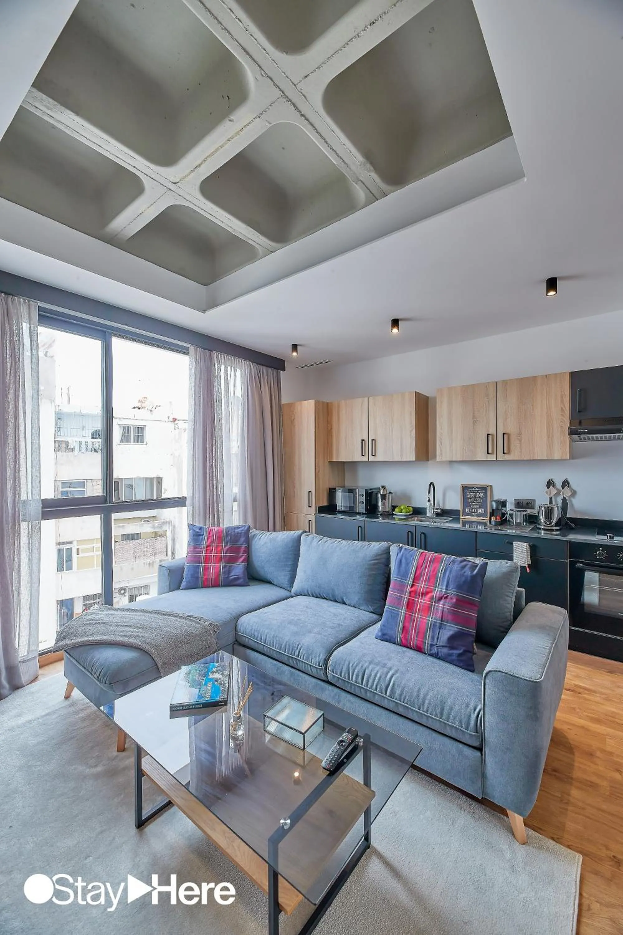 Seating area in Stayhere Casablanca - Gauthier 1 - Modern Residence