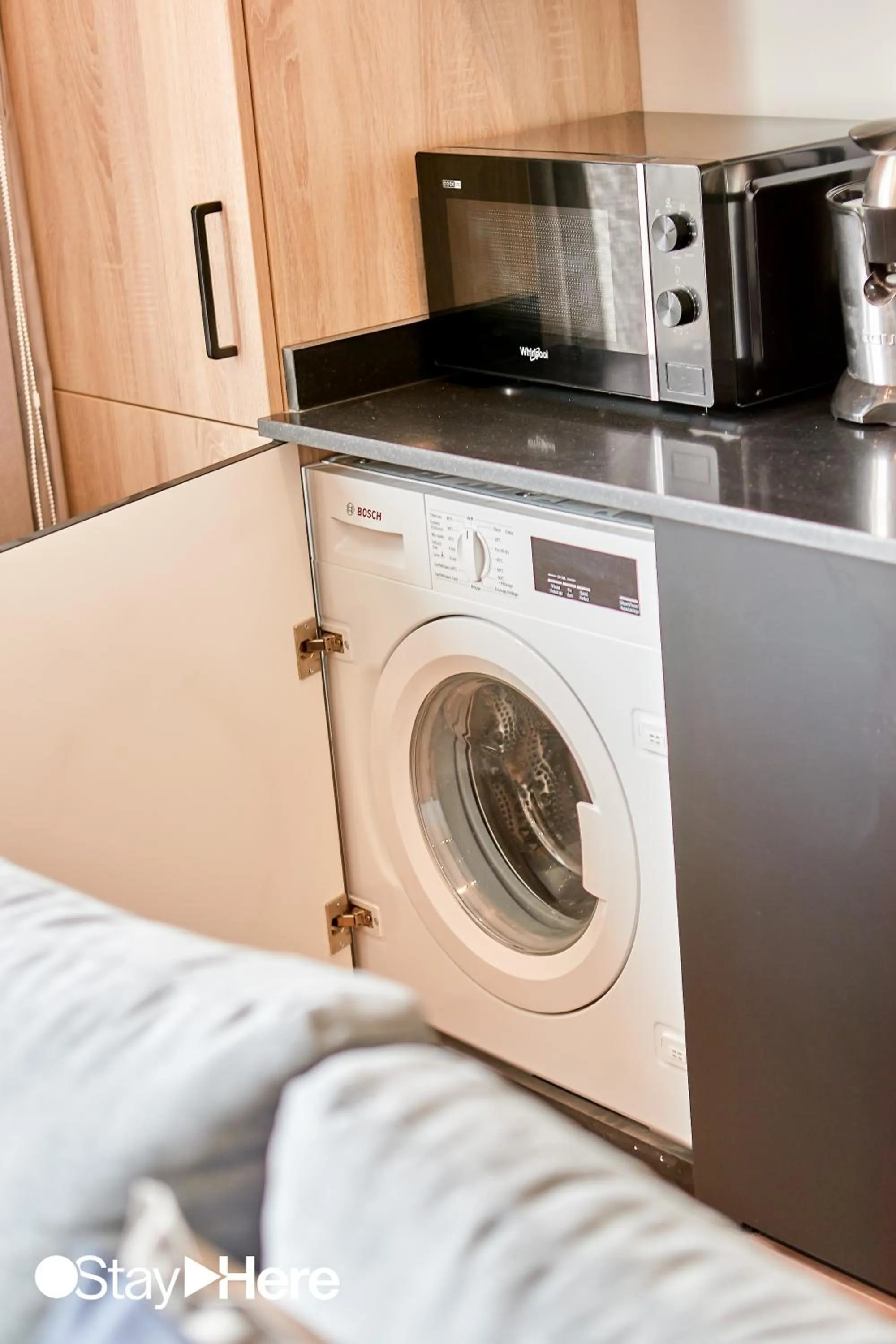 Kitchen or kitchenette in Stayhere Casablanca - Gauthier 1 - Modern Residence