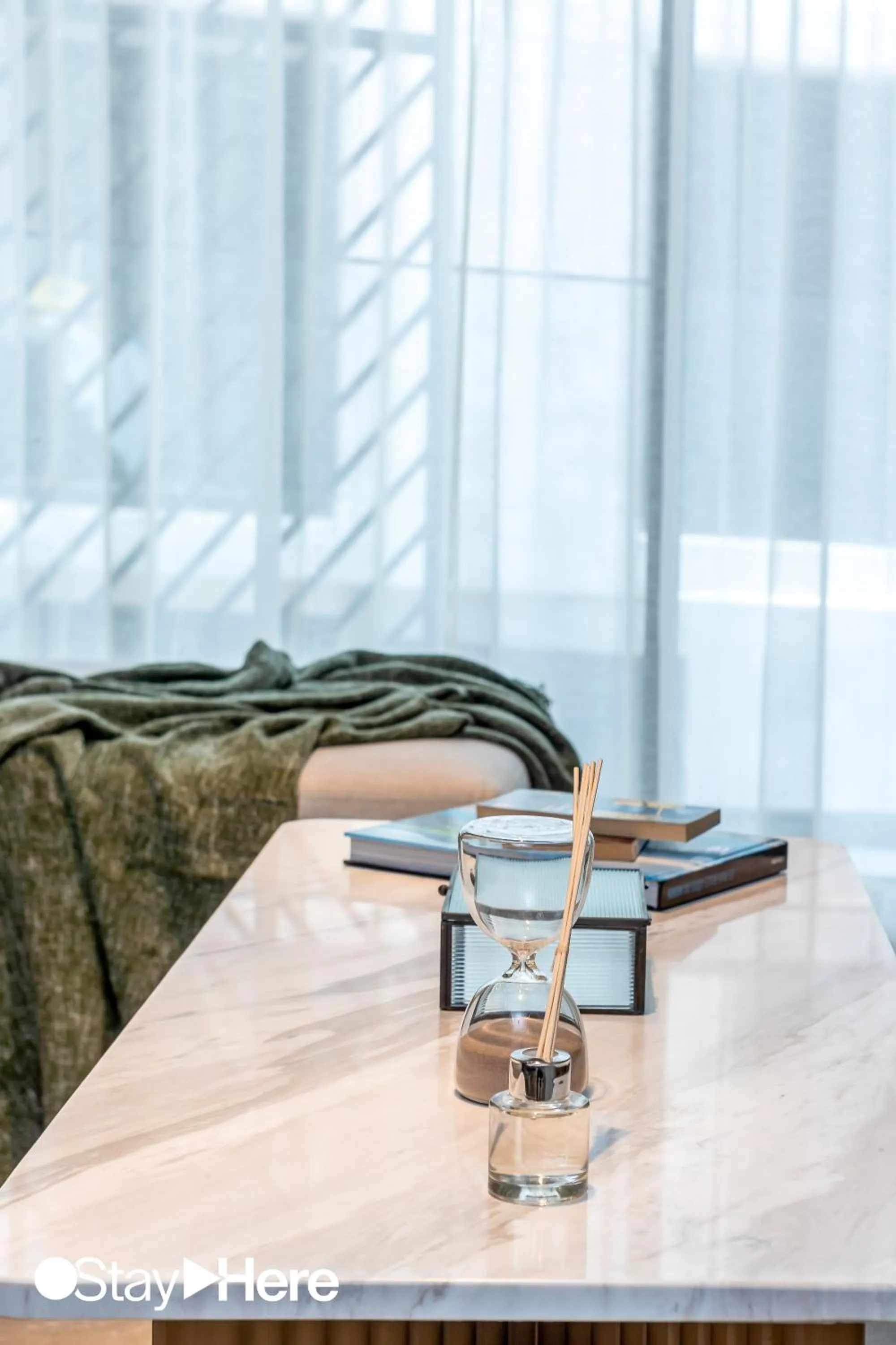 Seating area in Stayhere Casablanca - Gauthier 1 - Modern Residence