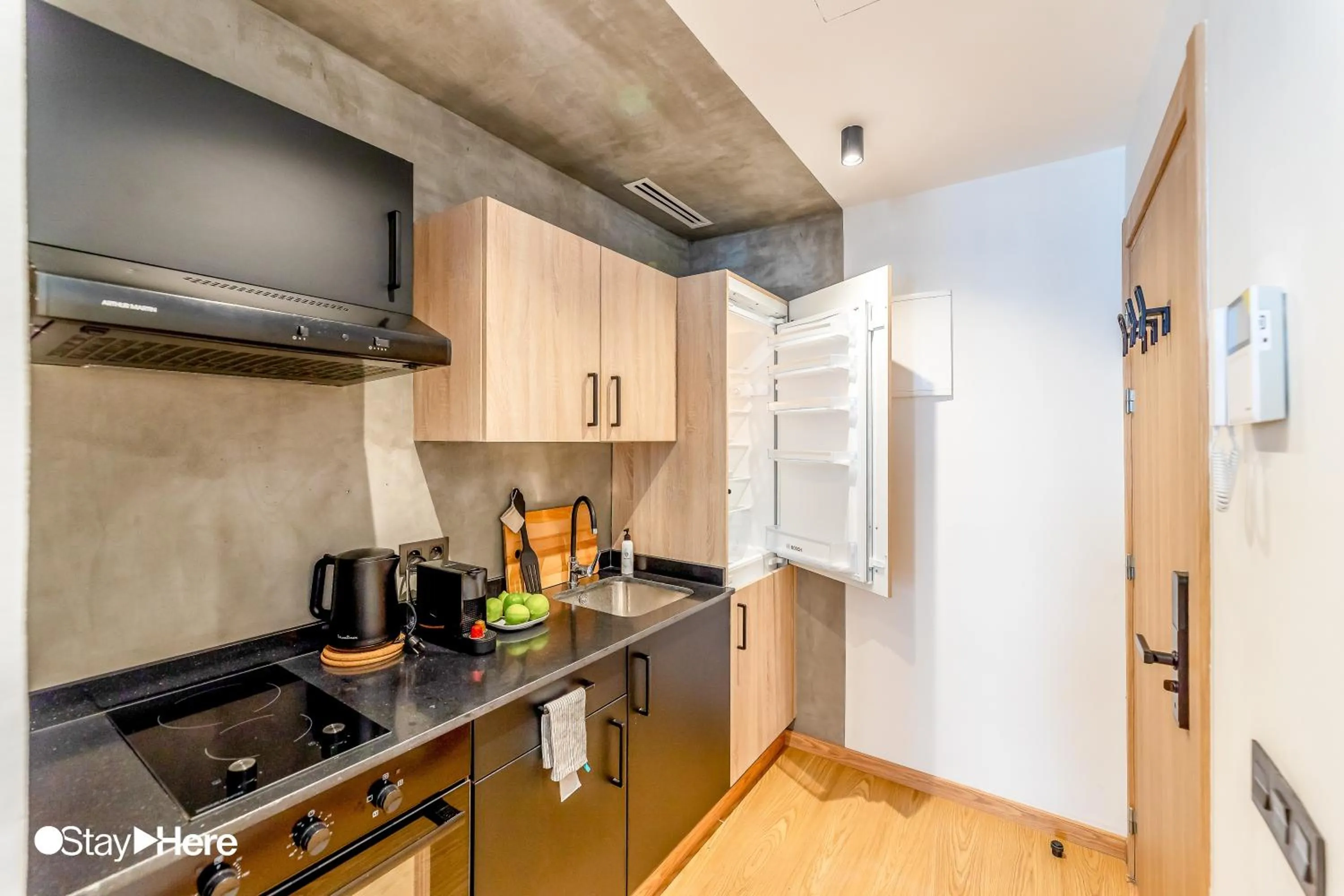 Kitchen or kitchenette in Stayhere Casablanca - Gauthier 1 - Modern Residence