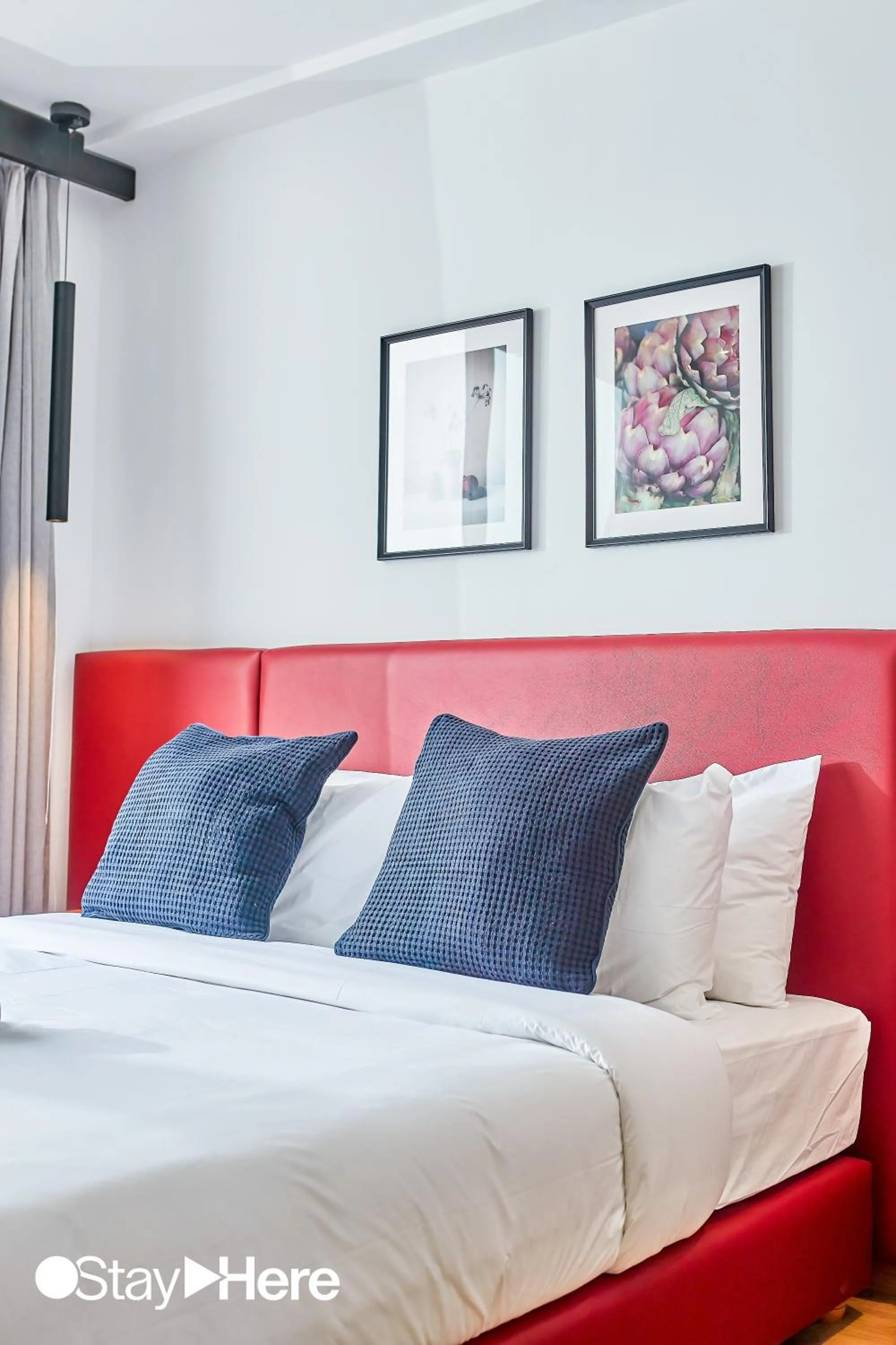 Bed in Stayhere Casablanca - Gauthier 1 - Modern Residence