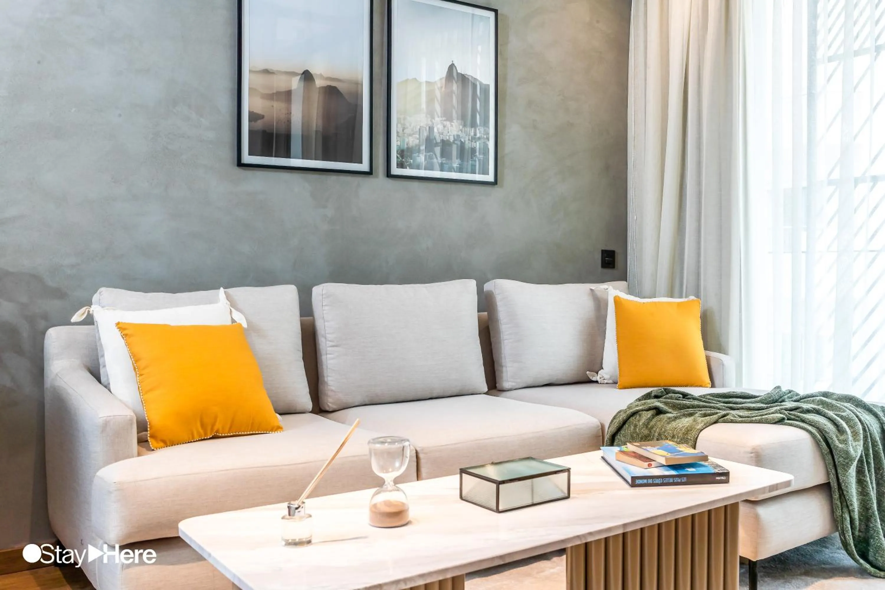 Seating area in Stayhere Casablanca - Gauthier 1 - Modern Residence