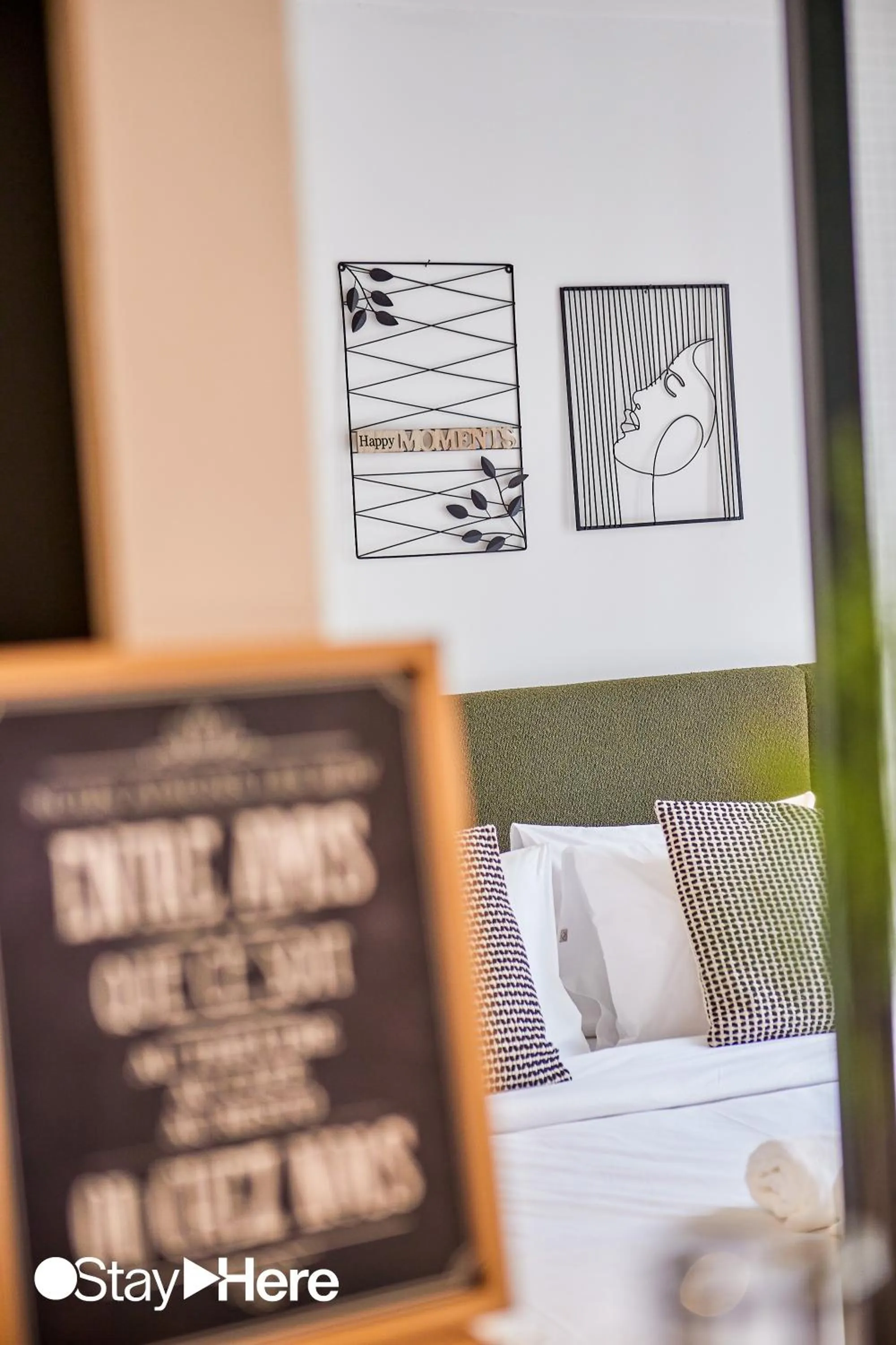 Bed in Stayhere Casablanca - Gauthier 1 - Modern Residence