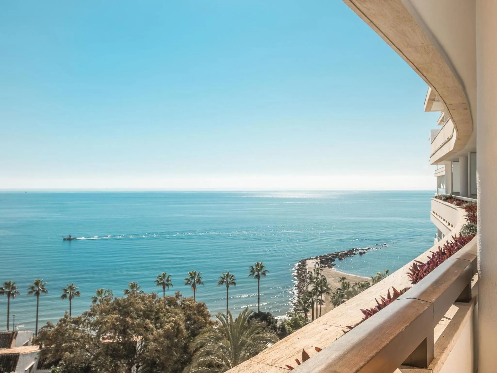 Balcony/Terrace in Amàre Beach Hotel Marbella - Adults Only Recommended