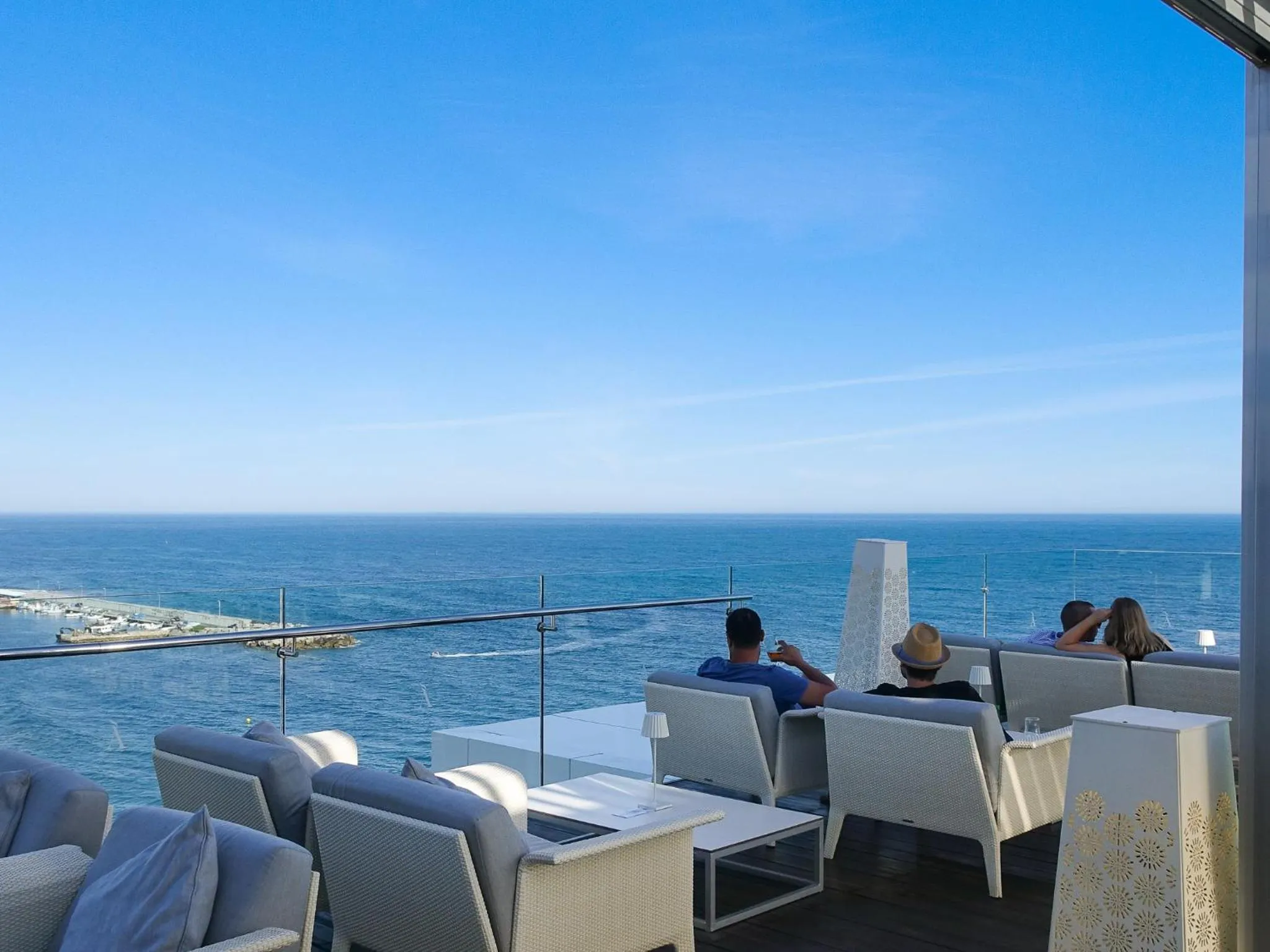 Balcony/Terrace in Amàre Beach Hotel Marbella - Adults Only Recommended