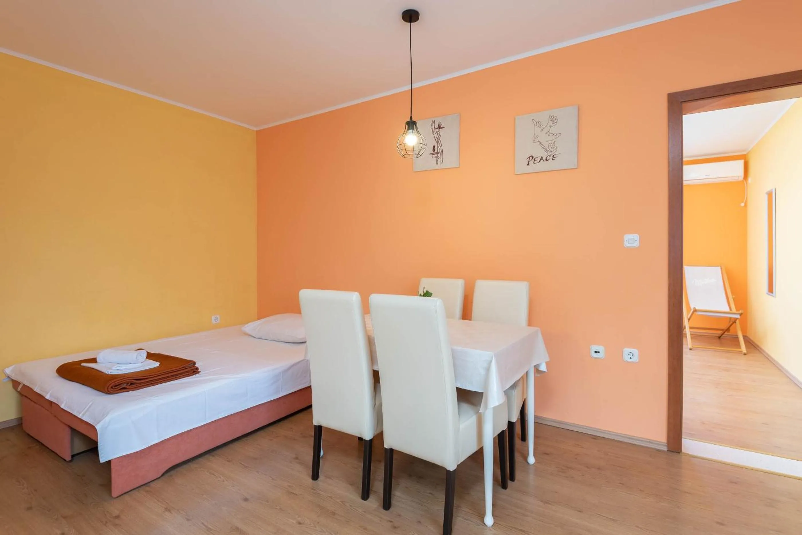 Bed in Apartments Ivana